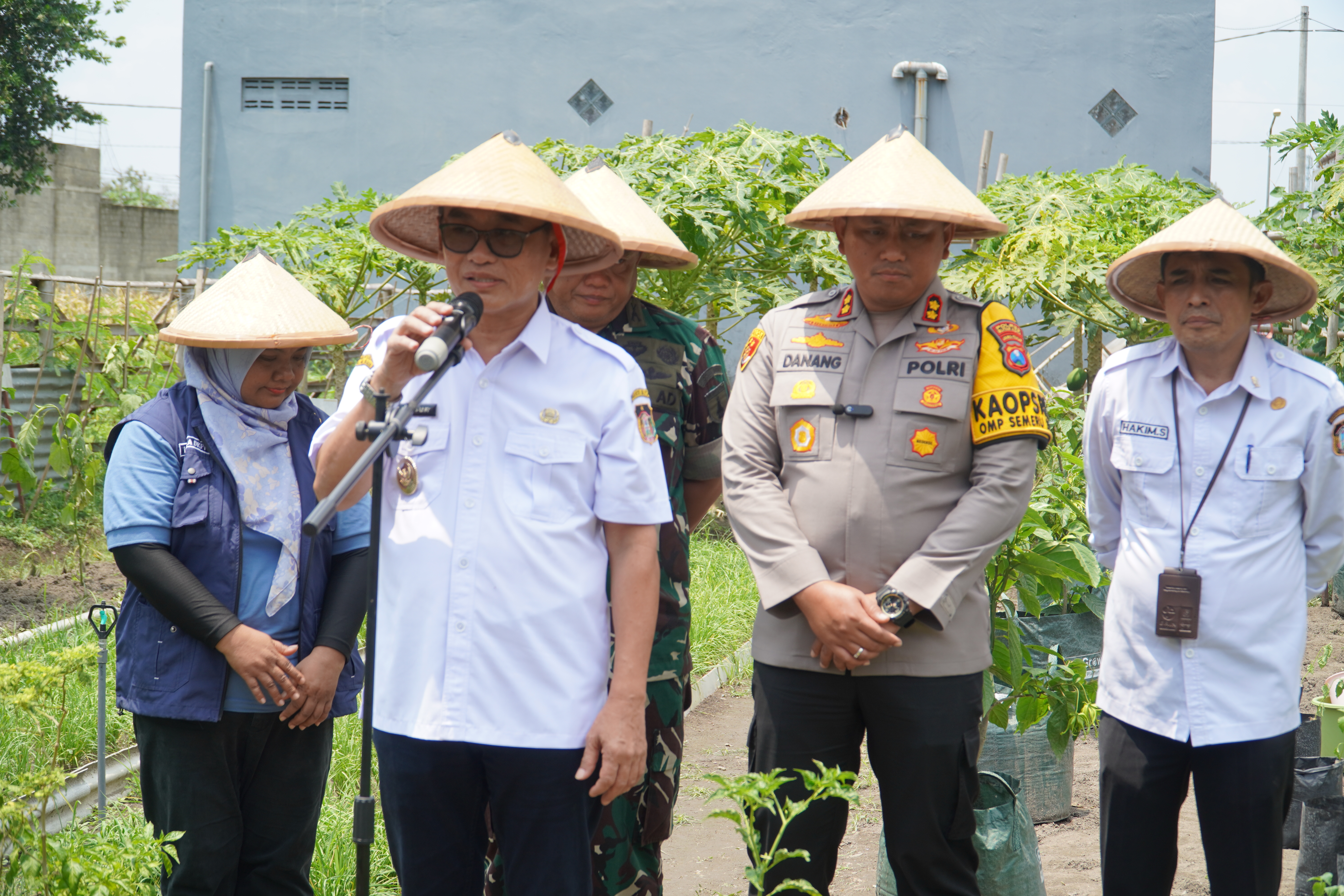 20 November 2024 - Launching Gugus Tugas Polri mendukung Ketahanan Pangan di Balai RW 16 GKR Sananwetan