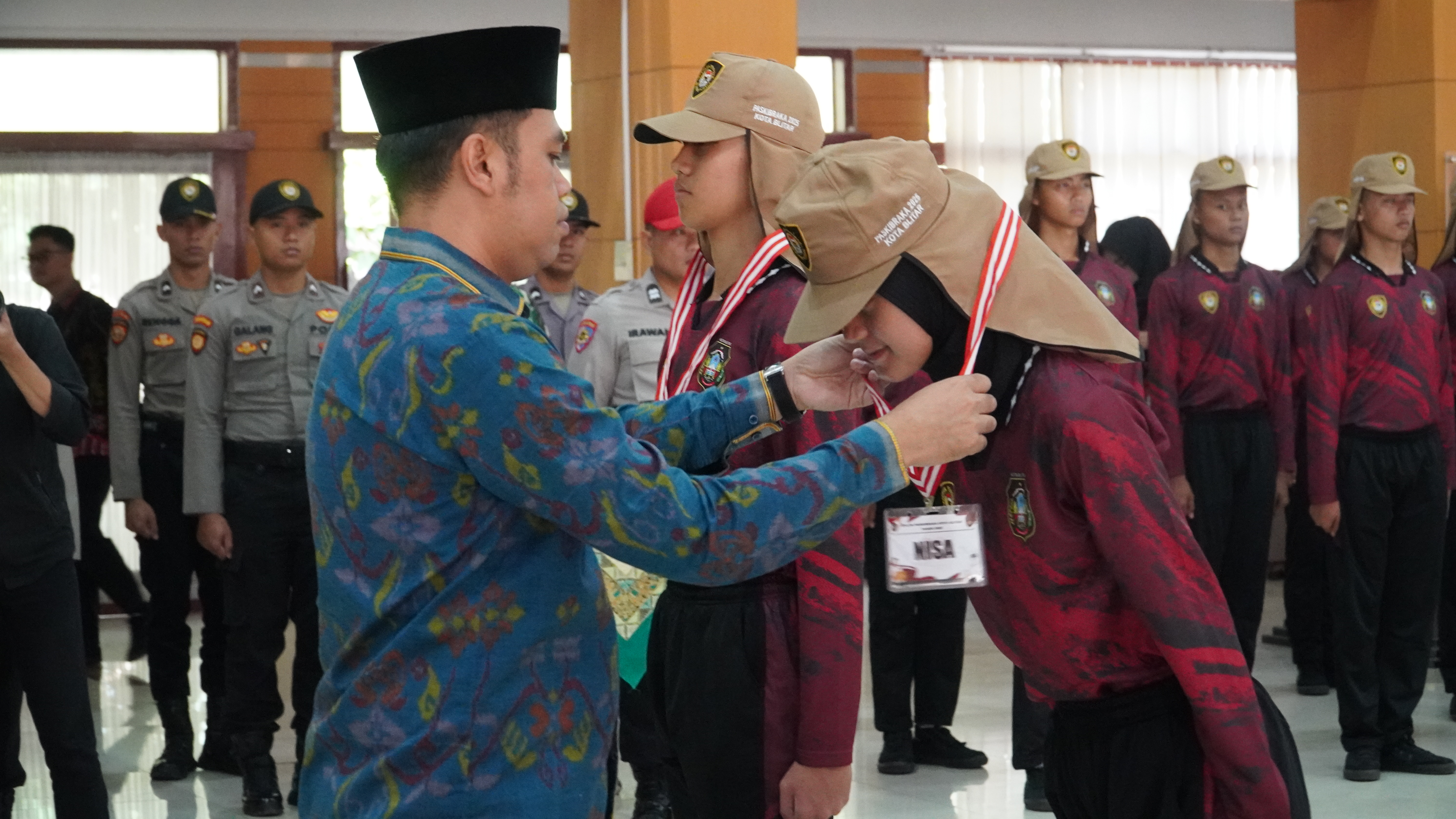 Upacara Pembukaan PUSDIKLAT CALON PASKIBRATA KOTA BLITAR TAHUN 2025