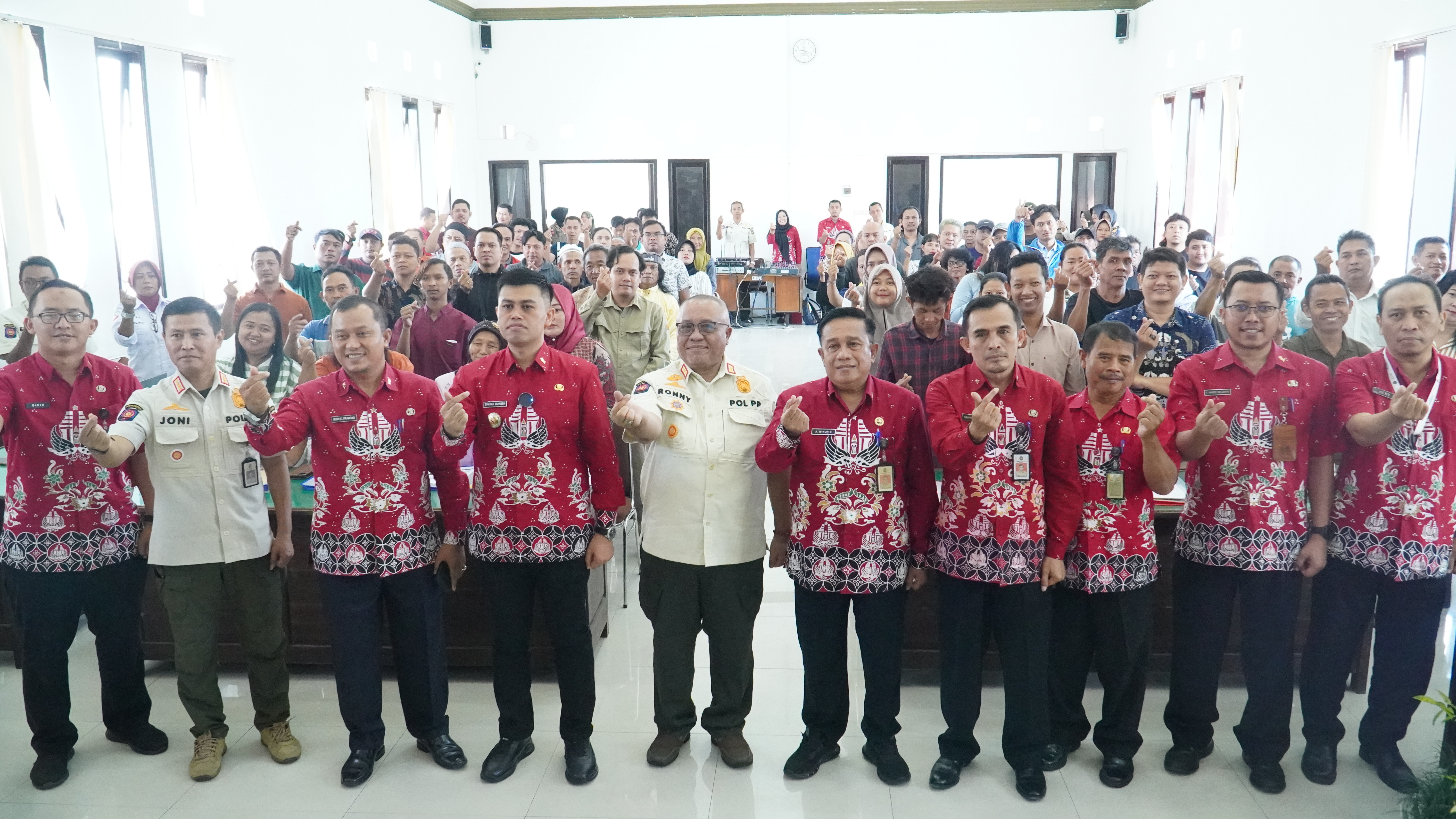 24 April 2025 - Sosialisasi PKL Kota Blitar di Aula Kantor SATPOL PP