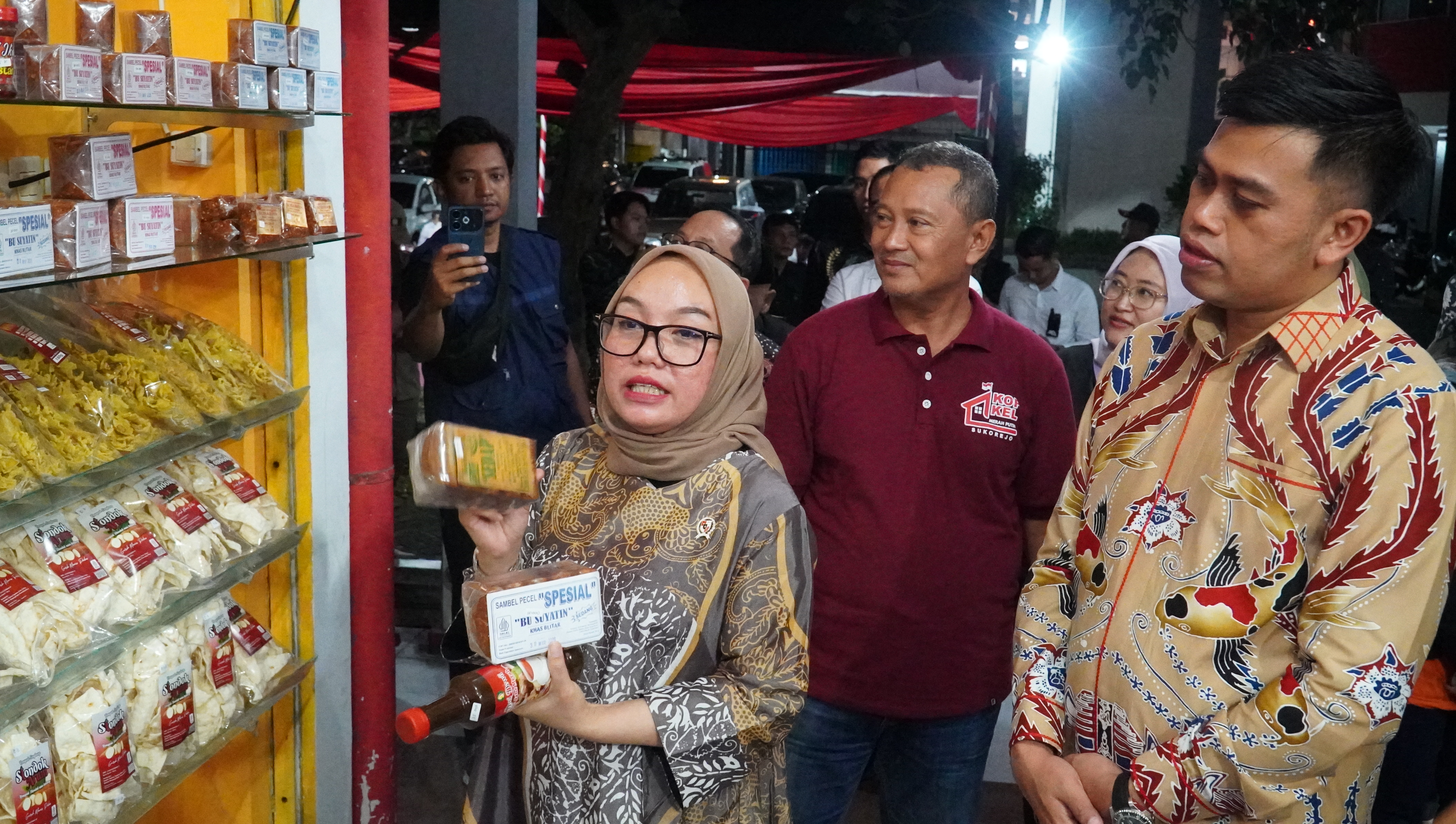 25 Oktober 2025 - Pembukaan Gerai Koperasi Kelurahan Merah Putih di Pasar Legi