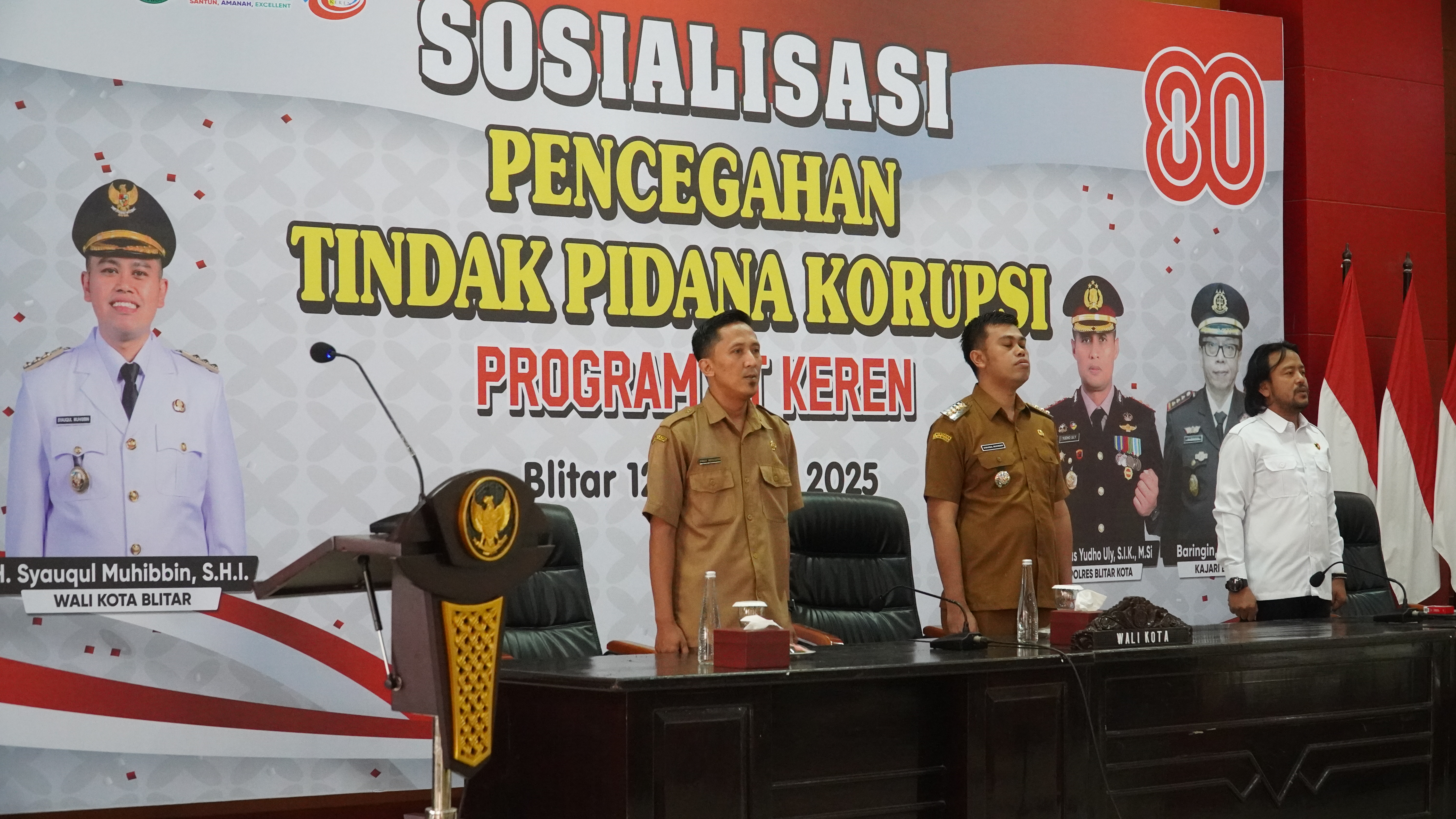 12 Agustus 2025-Pembukaan Sosialisasi Pencegahan Tindak Pidana Korupsi bagi Pelaksana Program RT KEREN