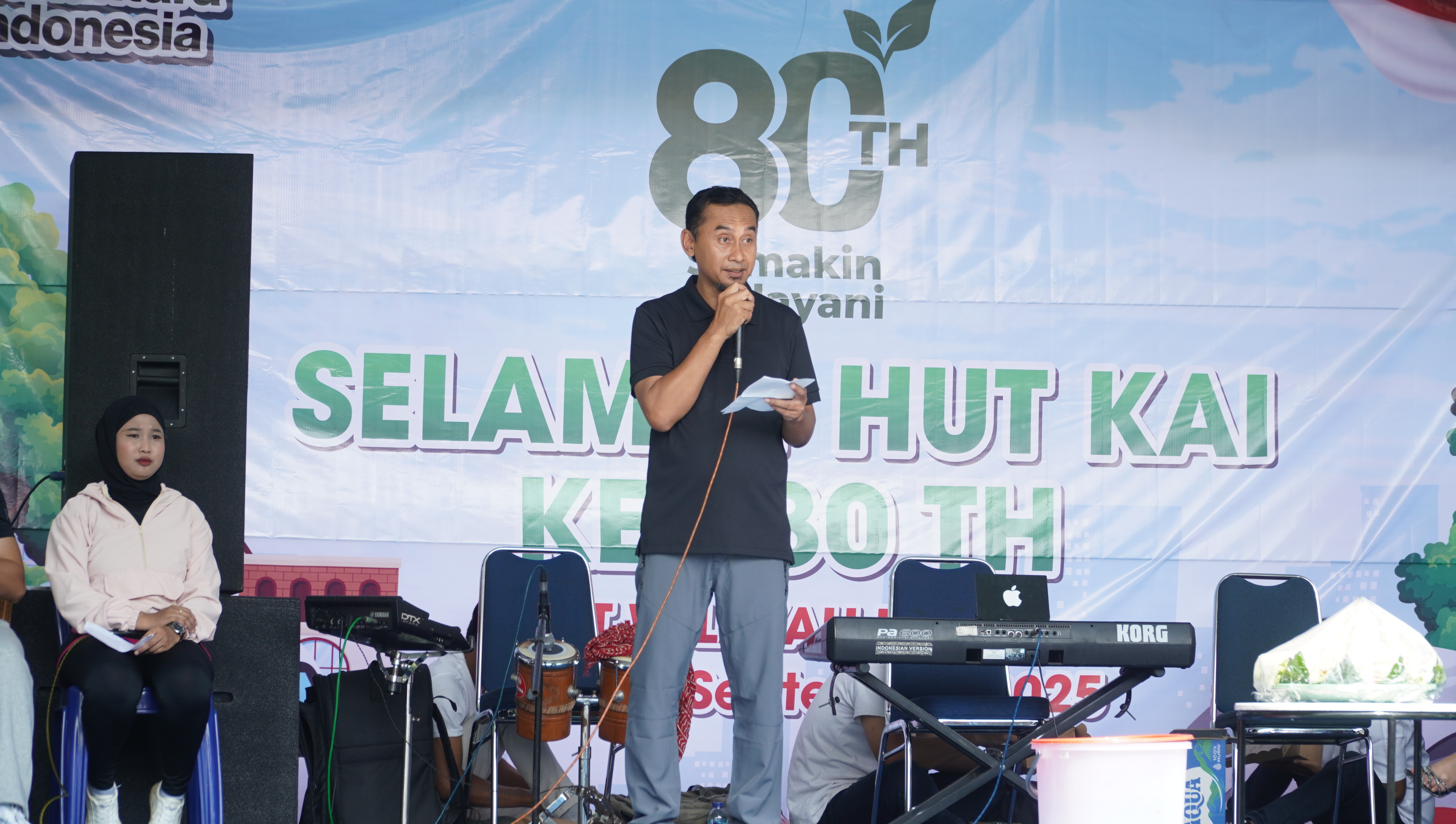 28 September 2025 - Peringatan HUT KAI K-80 di Depo KAI Blitar