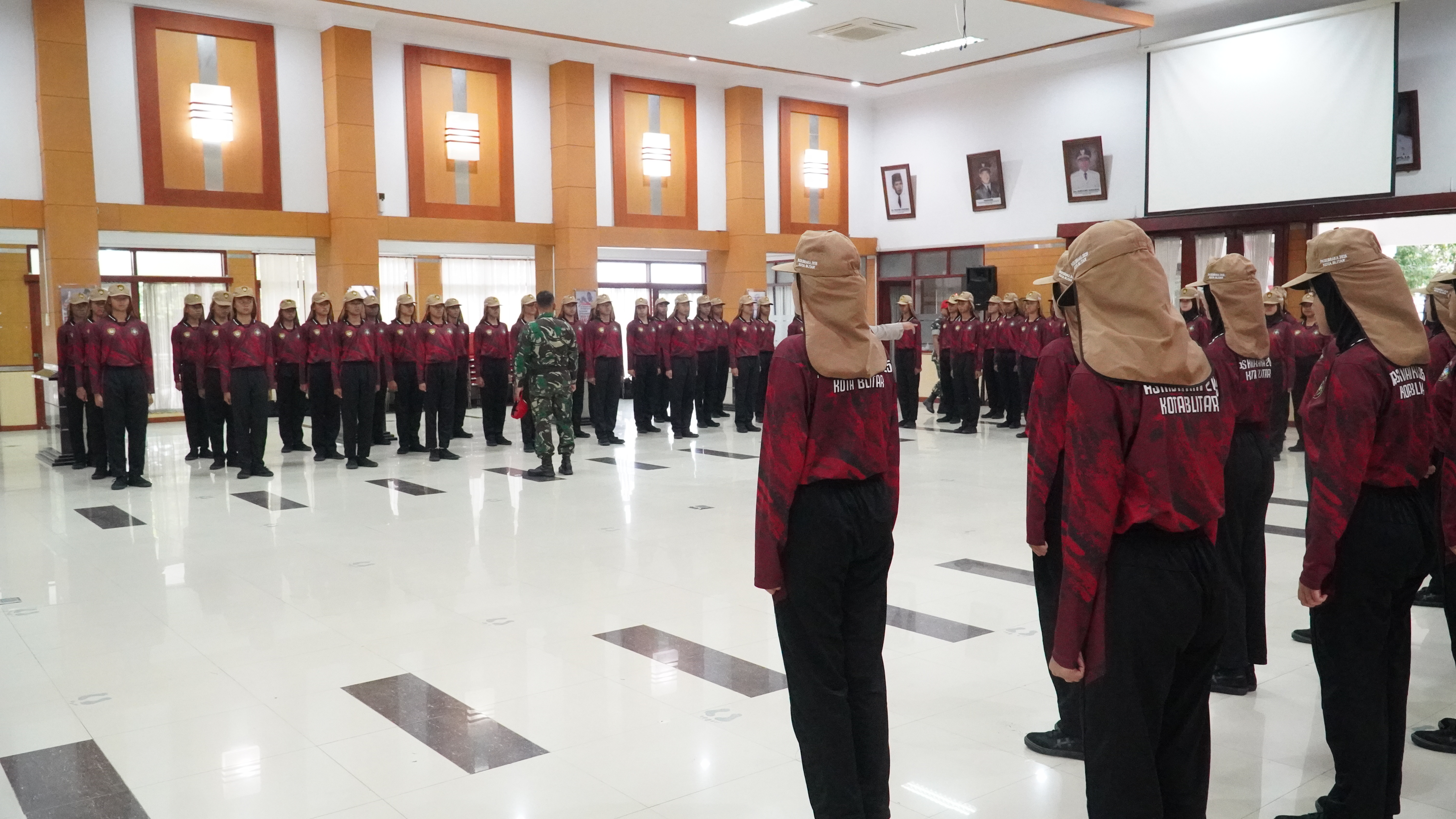 Upacara Pembukaan PUSDIKLAT CALON PASKIBRATA KOTA BLITAR TAHUN 2025