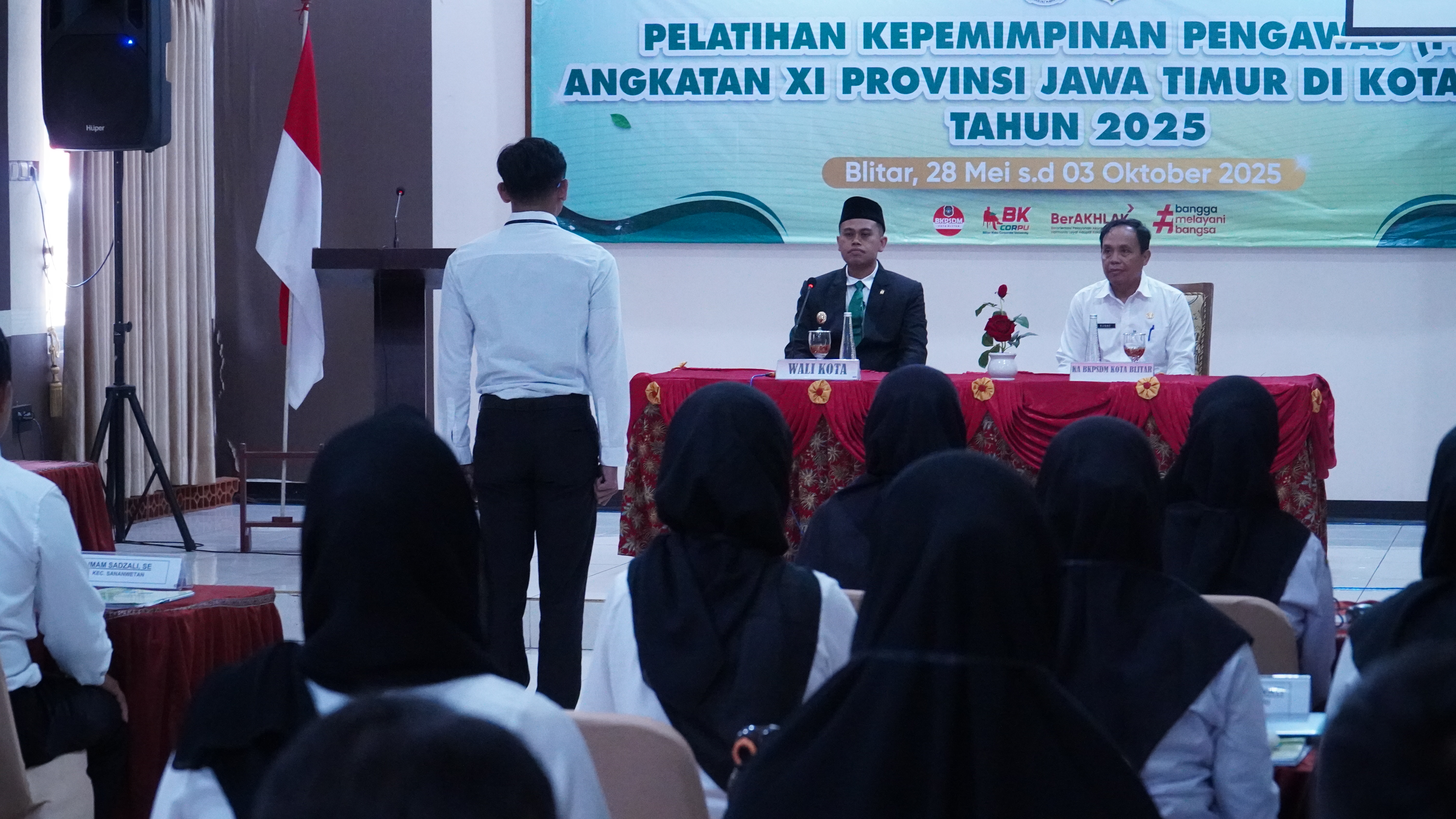10 Juli- Pengarahan Walikota Blitar pd Pelatihan Kepemimpinan Pengawas Angkatan XI Tahun 2025 di Hotel Permai PKPRI
