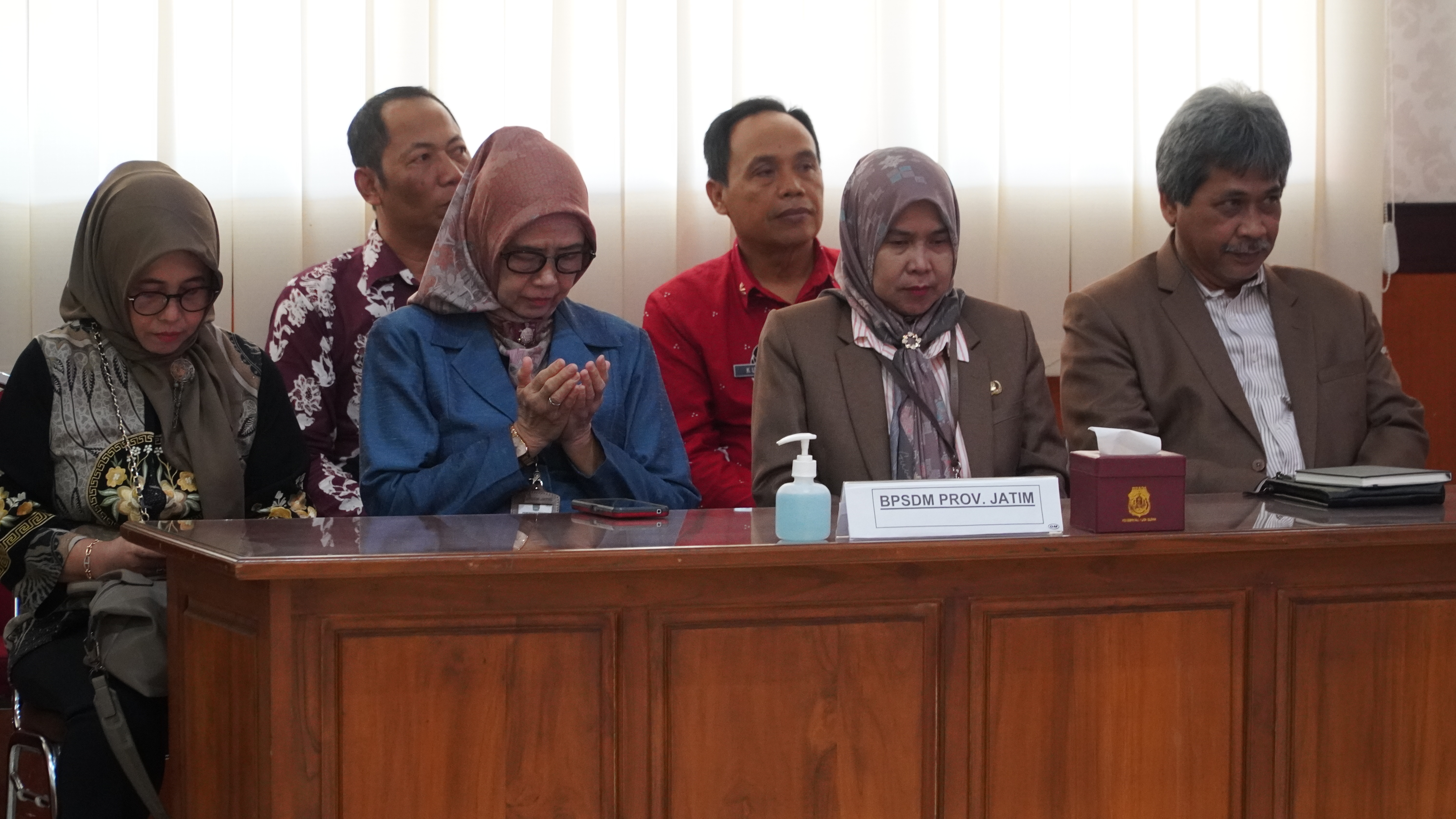 24 April 2025 - Penerimaan Studi Lapangan Pelatihan Kepemimpinan Administrator  (PKA) Angkatan II &amp;amp; III Tahun 2025 di Ruang Sasana Praja