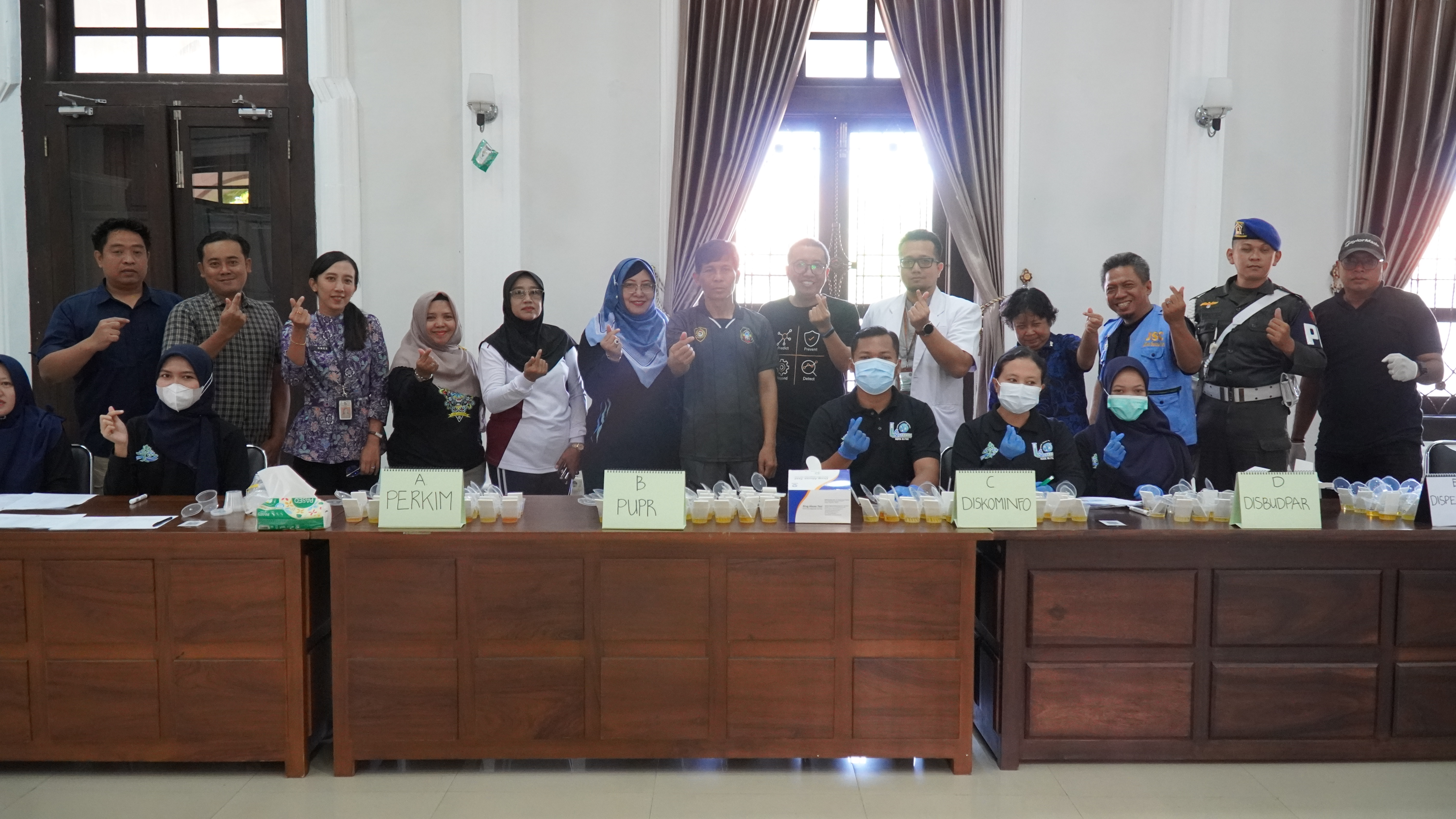 11 Desember 2025- Pemeriksaan  Urine Aparatur Pemkot Blitar