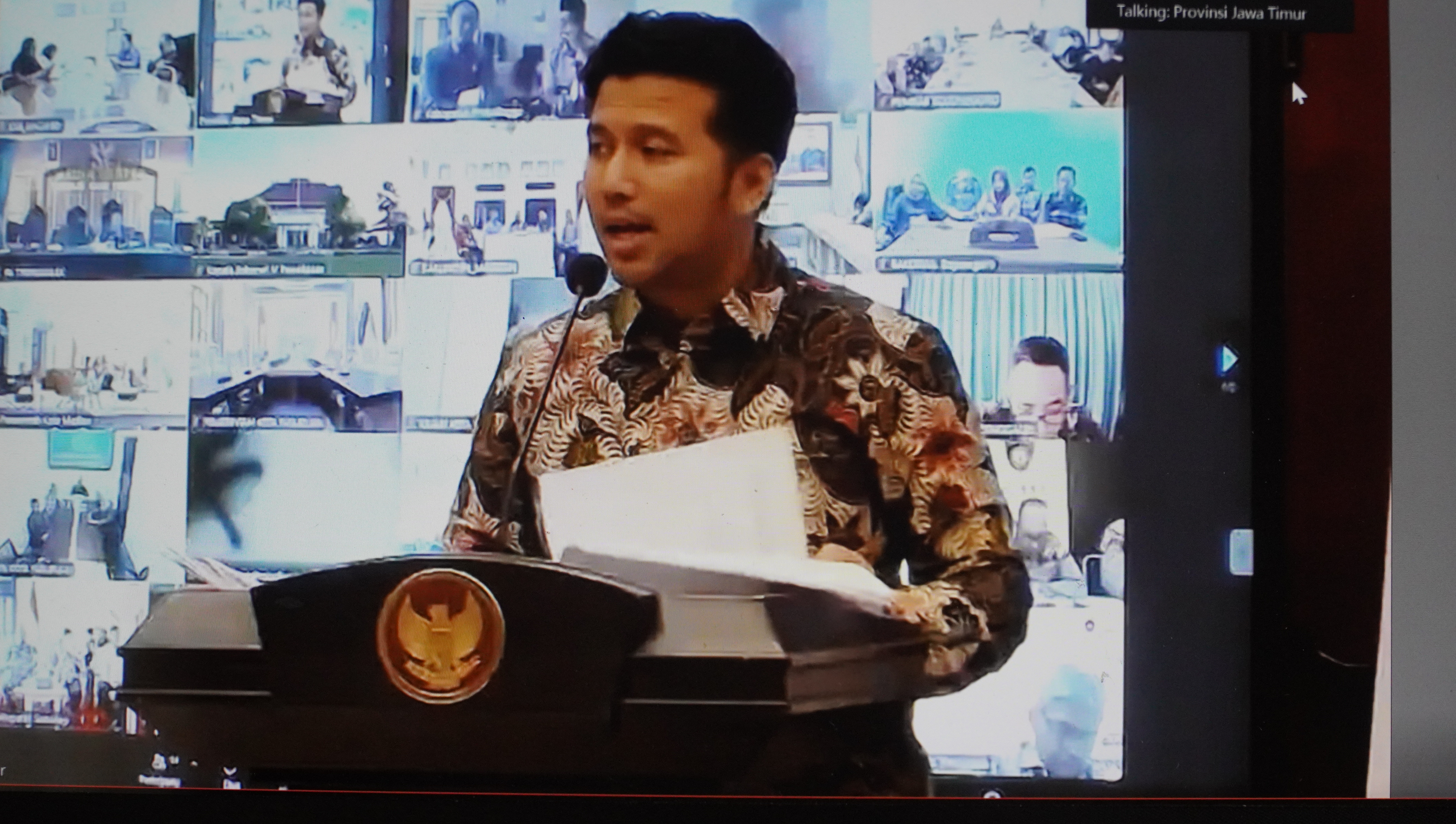 11 September 2025-Zoom Meeting Monitoring Kamtibmas di Provinsi Jawa Timur