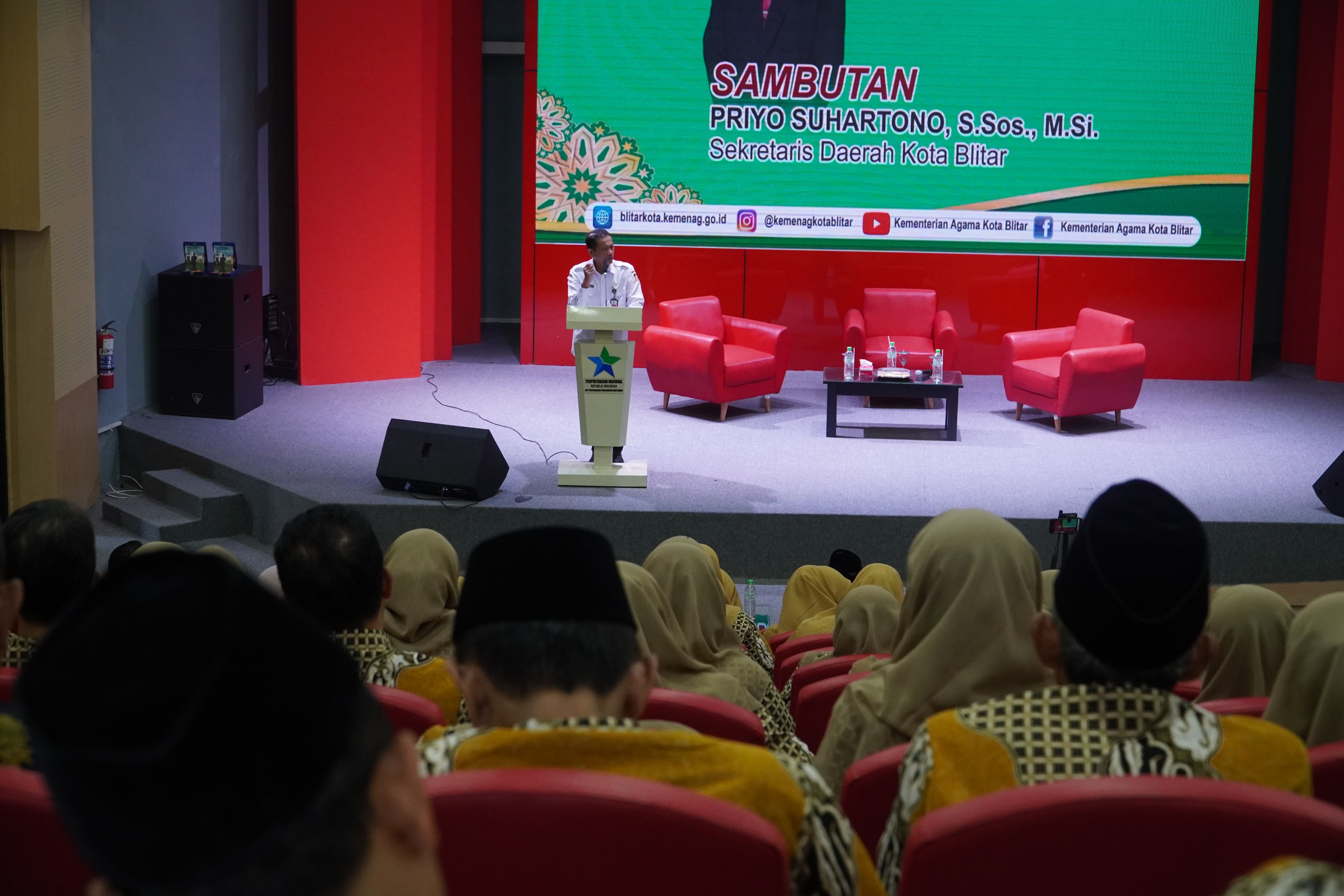 20 November 2024 - Pembukaan Bedah Buku &amp;#039;&amp;#039;Trasnformasi Kntr KEMENAGKota Blitar dalam Perspektif Sejarah&amp;#039;&amp;#039;
