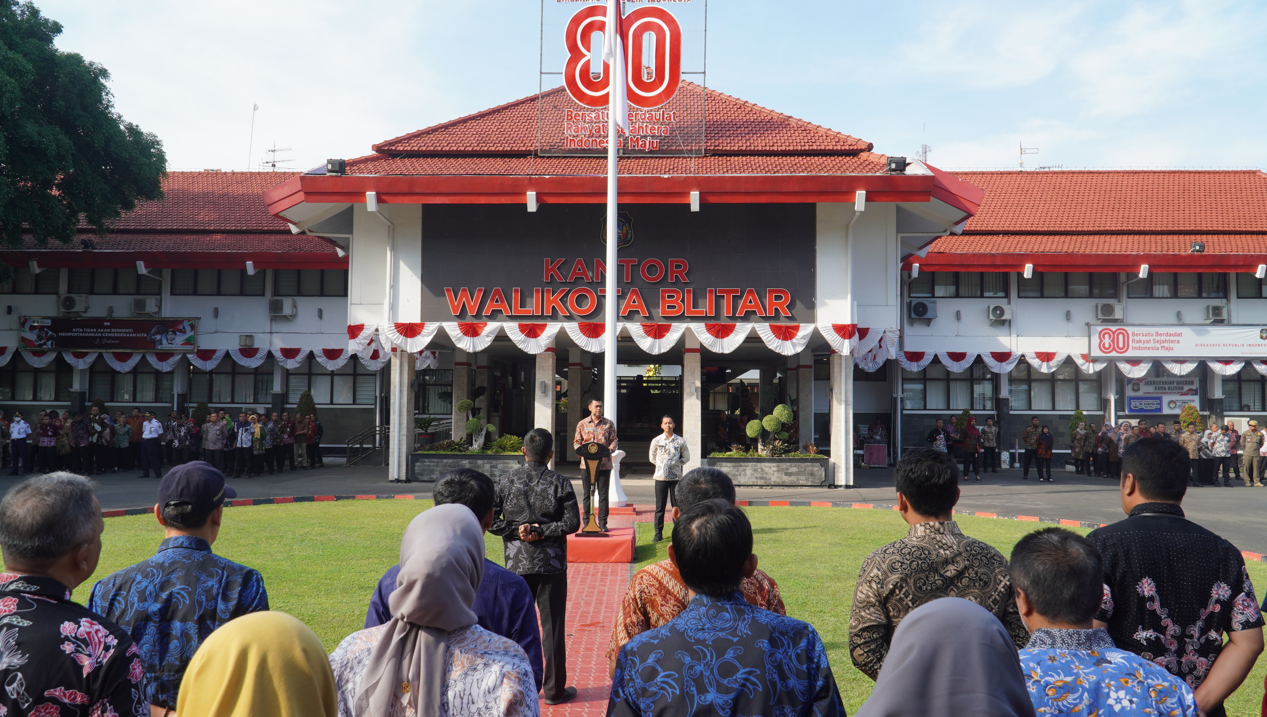 1 September 2025-Apel Gabungan ASN PEMKOT BLITAR (Pembina Apel Bapak Walikota Blitar)