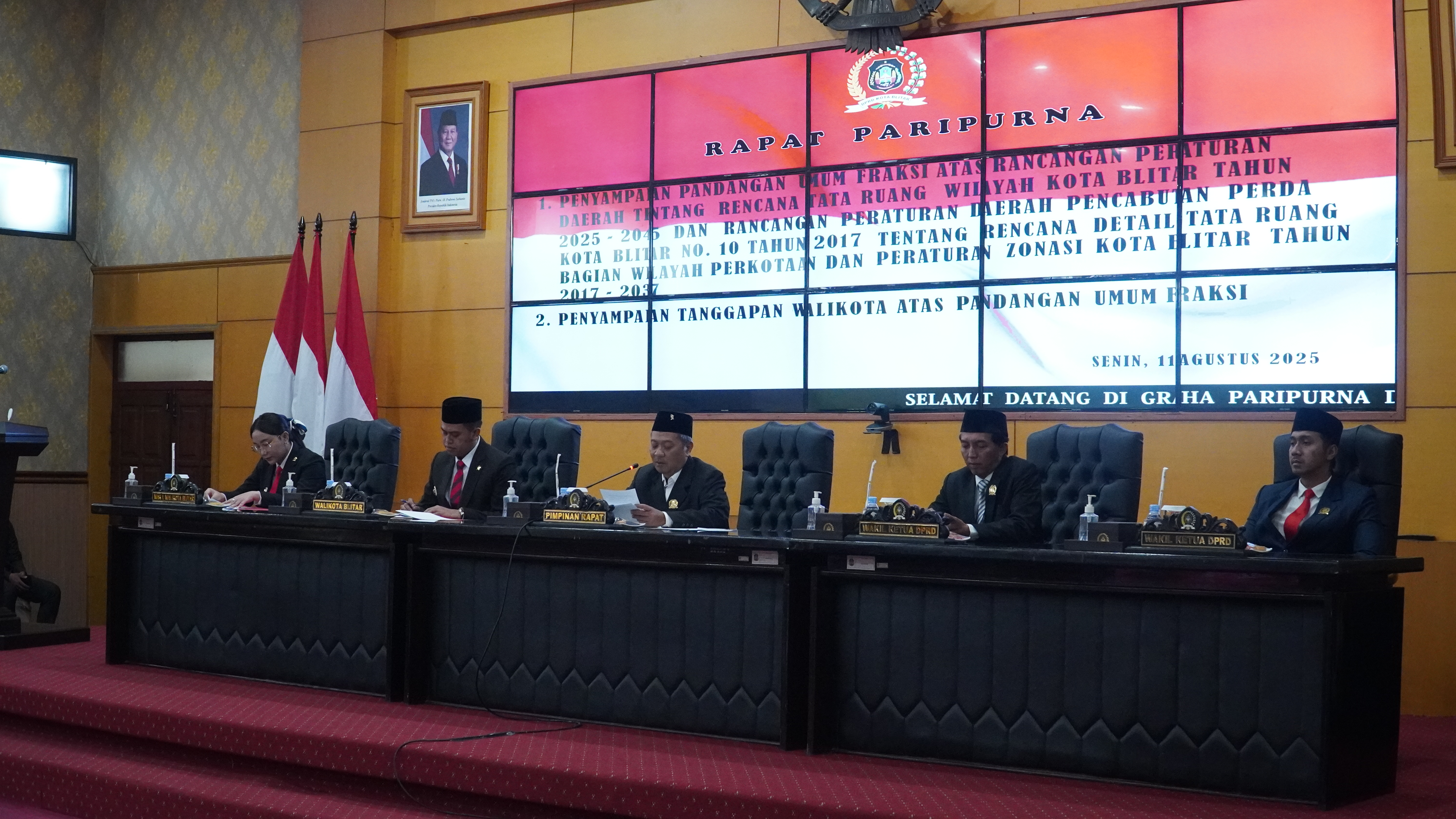 11 Agustus 2025-Rapat Paripurna DPRD