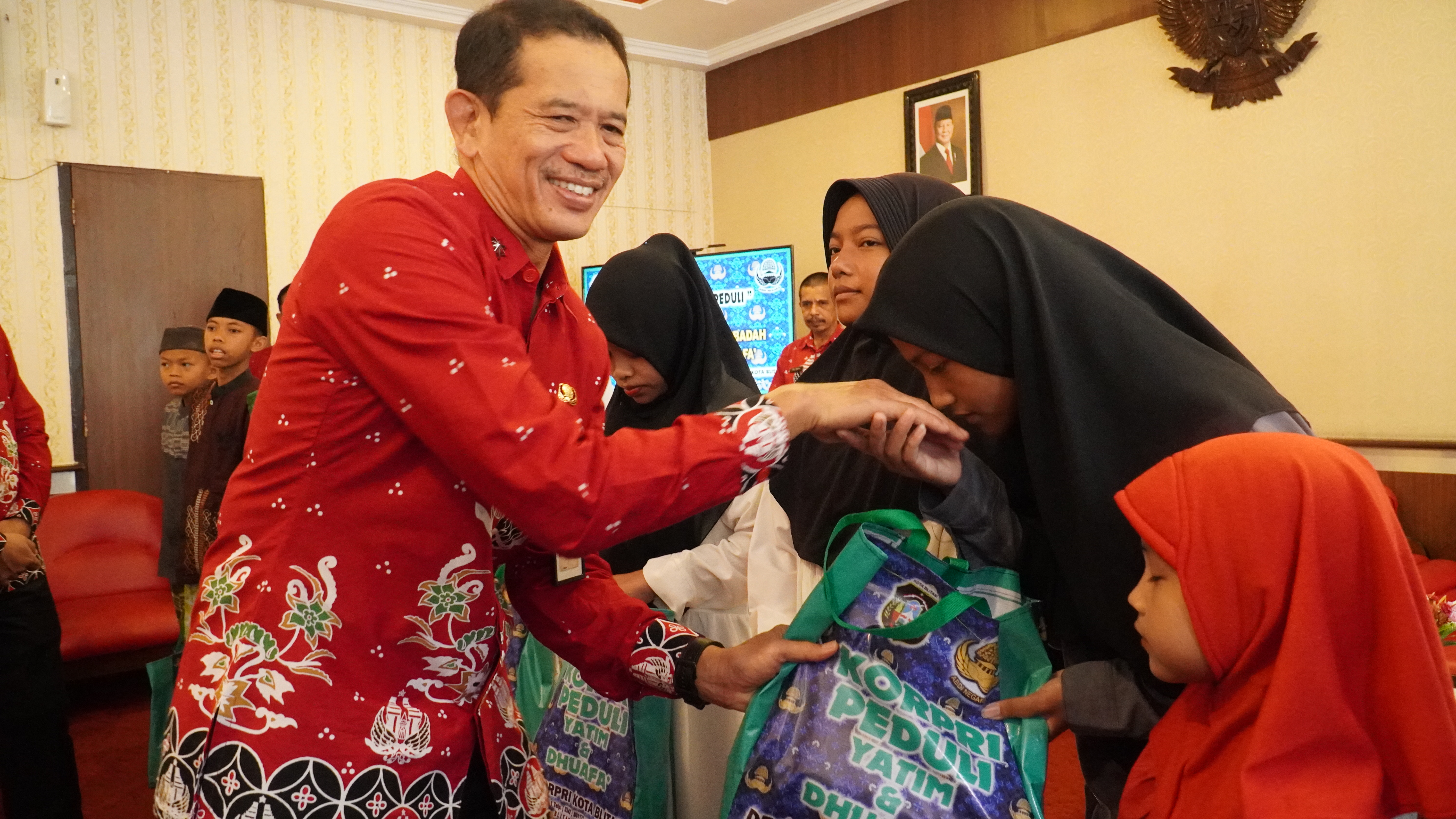 27 Maret 2025 - Penyerahan Bantuan KORPRI PEDULI YATIM PIATU &amp;amp; DUAFA
