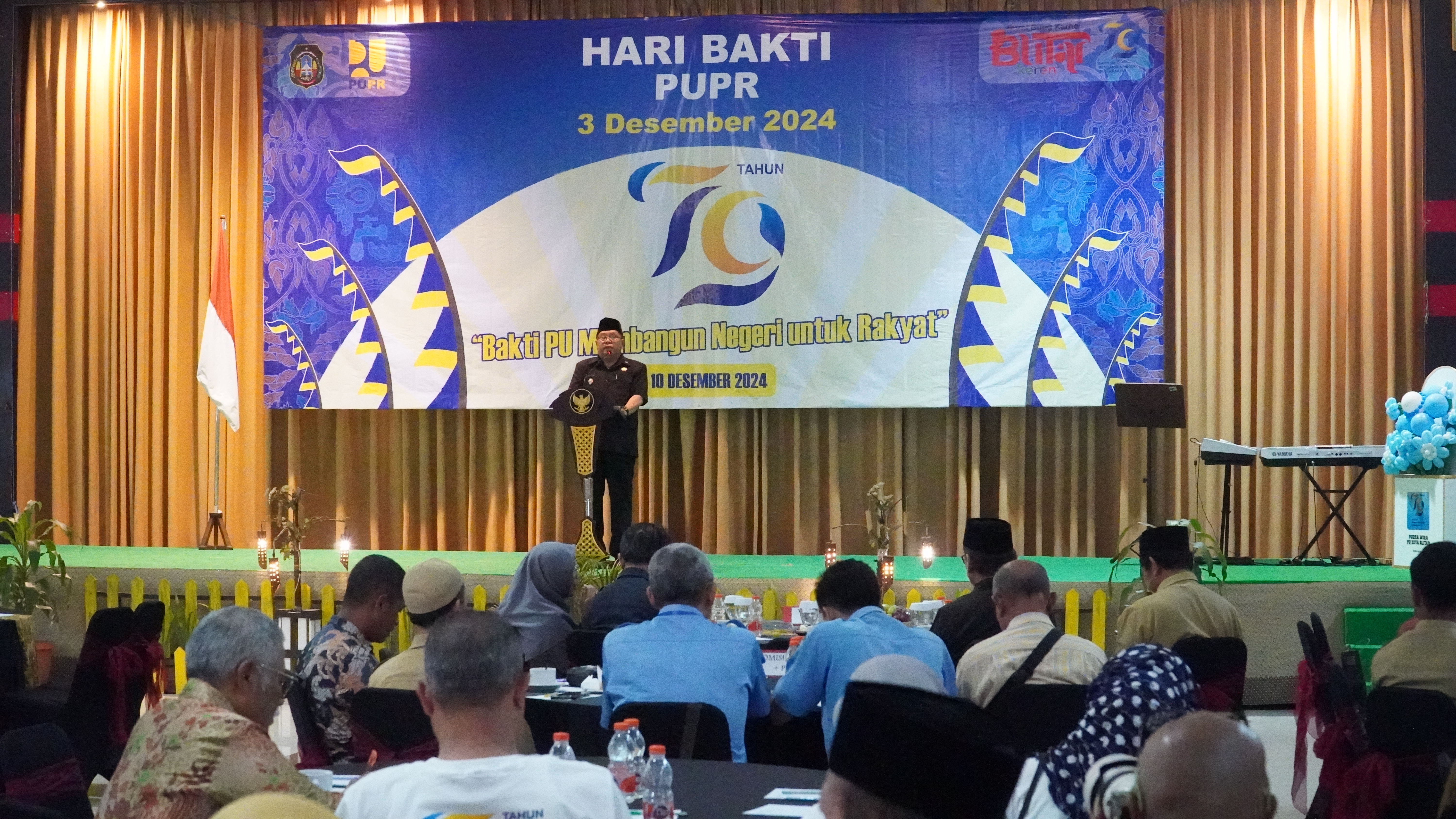 10 Desember 2024 - Hari Bakti PUPR Tahun 2024 di Hall Kagawara Hotl PP