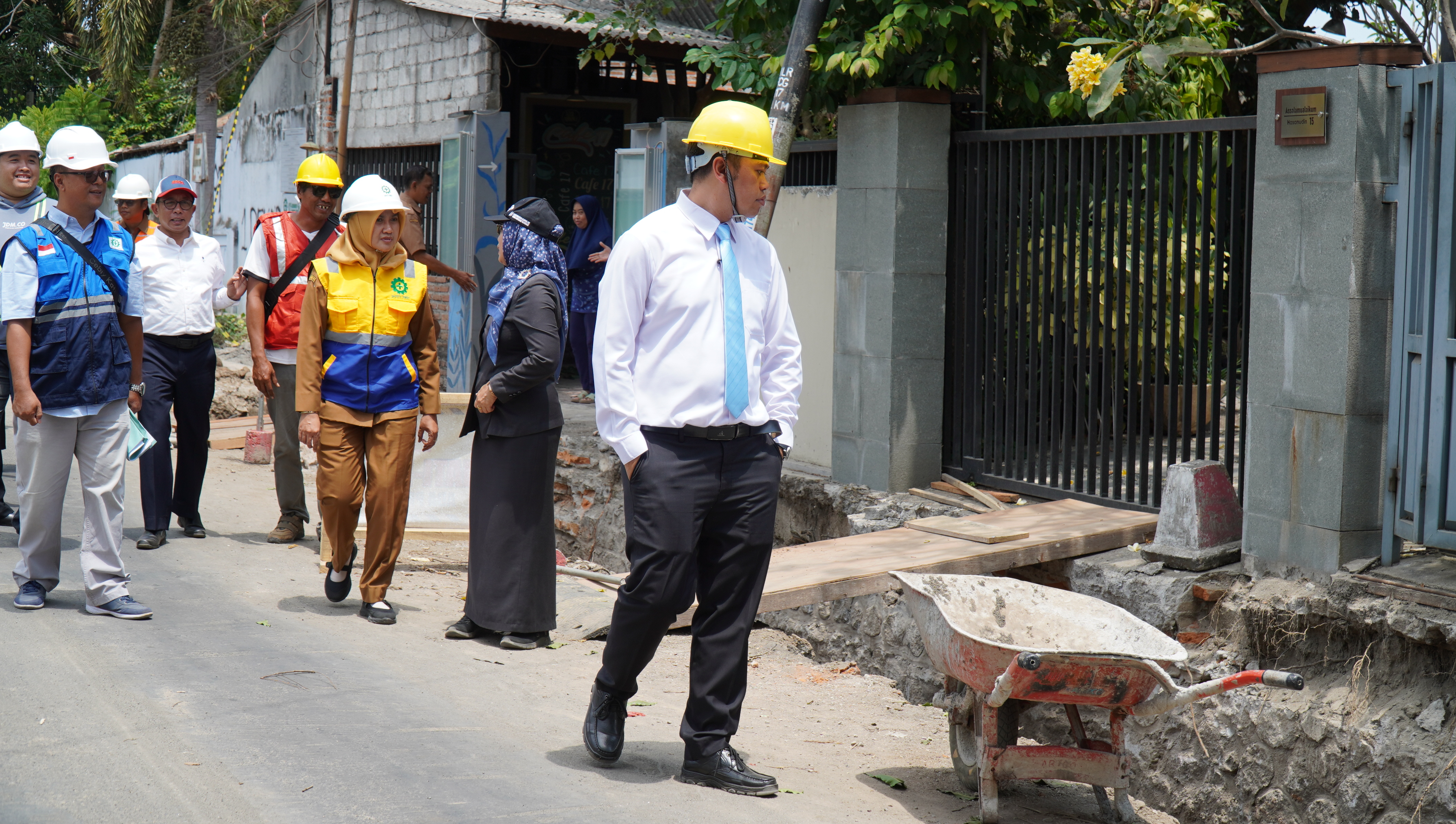 7 September - 2026 Monitoring Proyek Pembanguna Saluran Air di Jl.Hasanudin