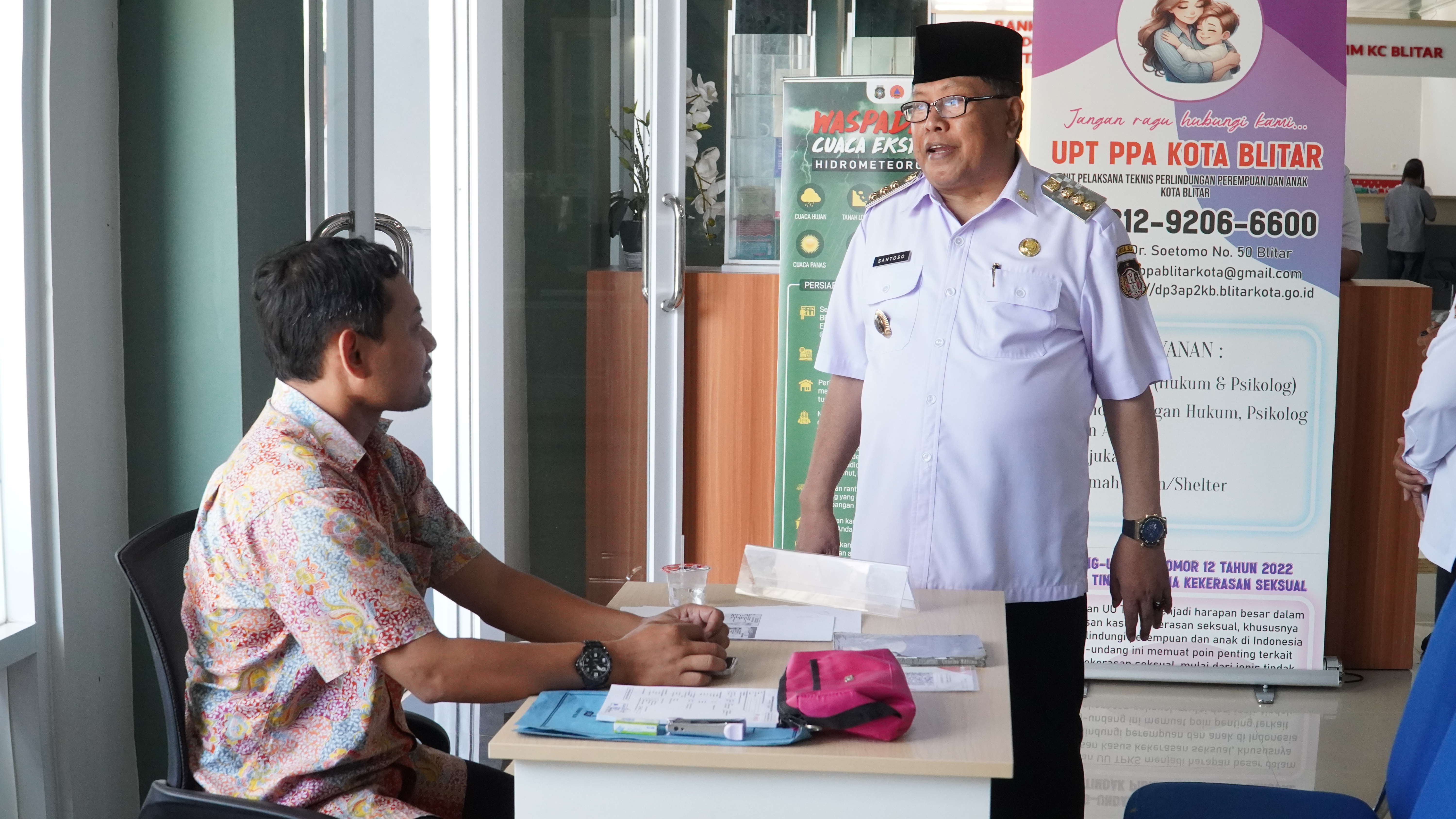 5 Februari  2025 - Peninjauan MALL PELAYANAN PUBLIK Kota Blitar di JL. Cokroaminoto