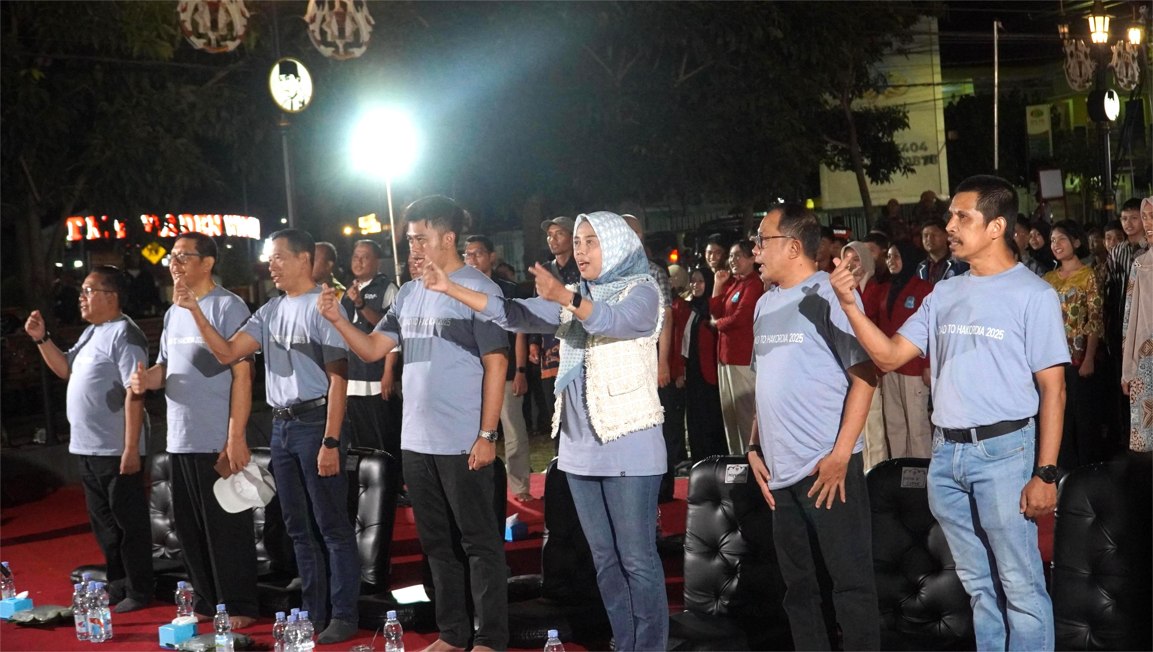 5 Oktober 2025- Pemutaran Film Bertema Anti Korupsi di Taman Plaza Monumen PETA