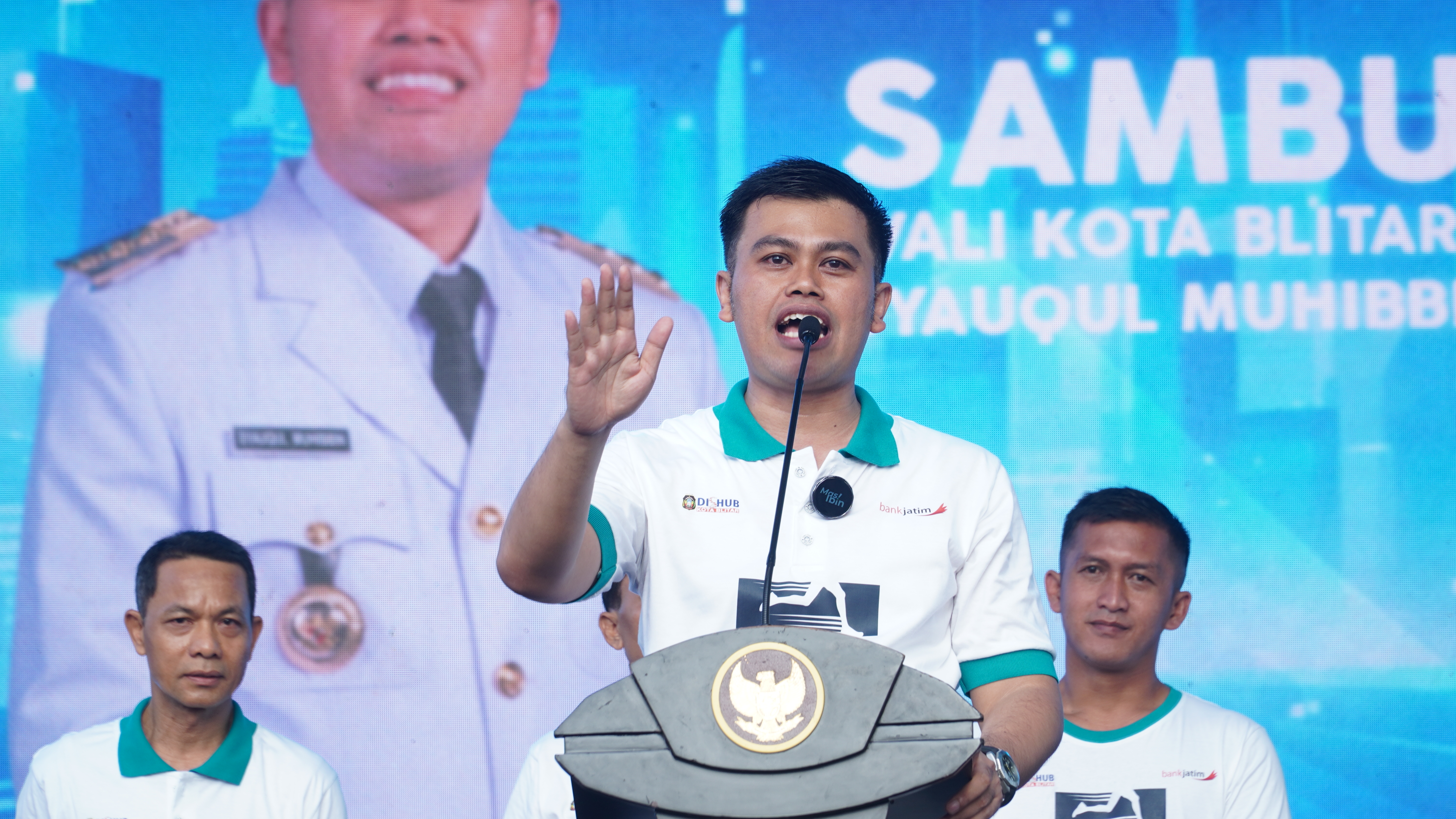 25 Mei 2025 - Launching CFD dan Gerakan Minggu Sehat (GEMAS) di depan Aloon - Aloon Kota Blitar