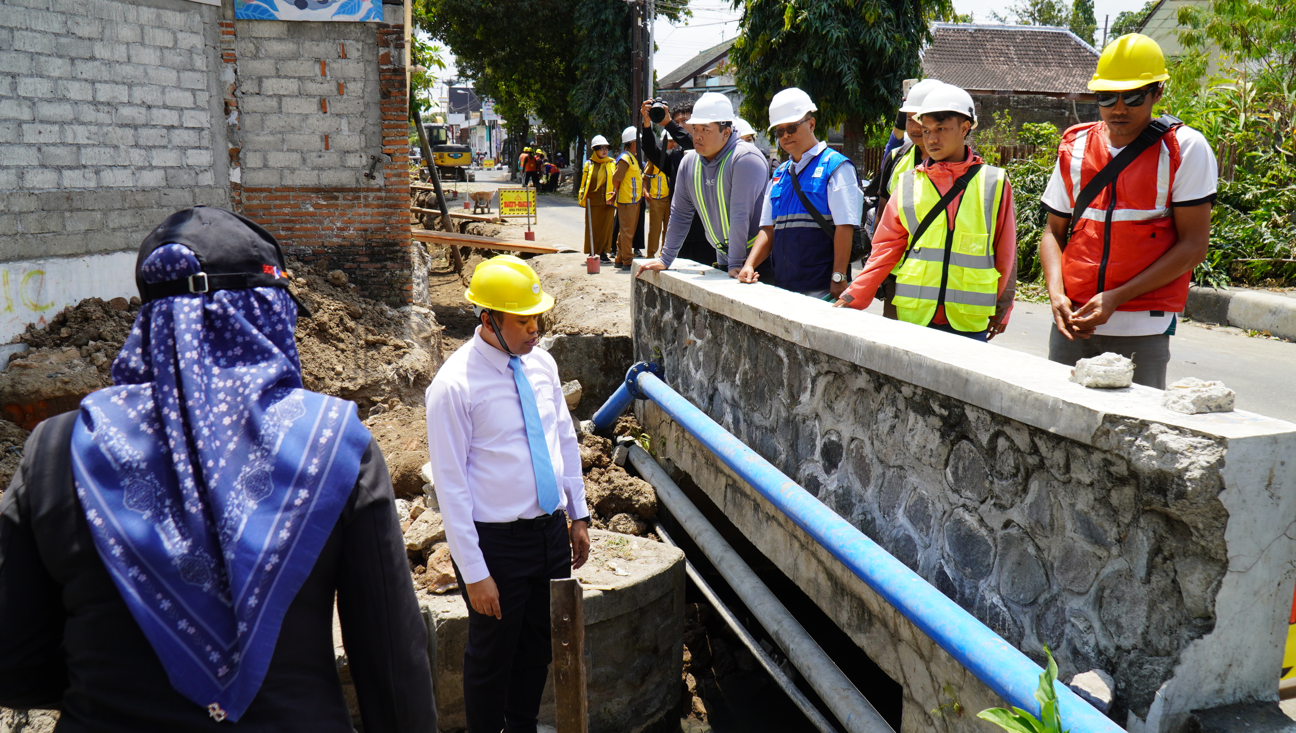 7 September - 2026 Monitoring Proyek Pembanguna Saluran Air di Jl.Hasanudin