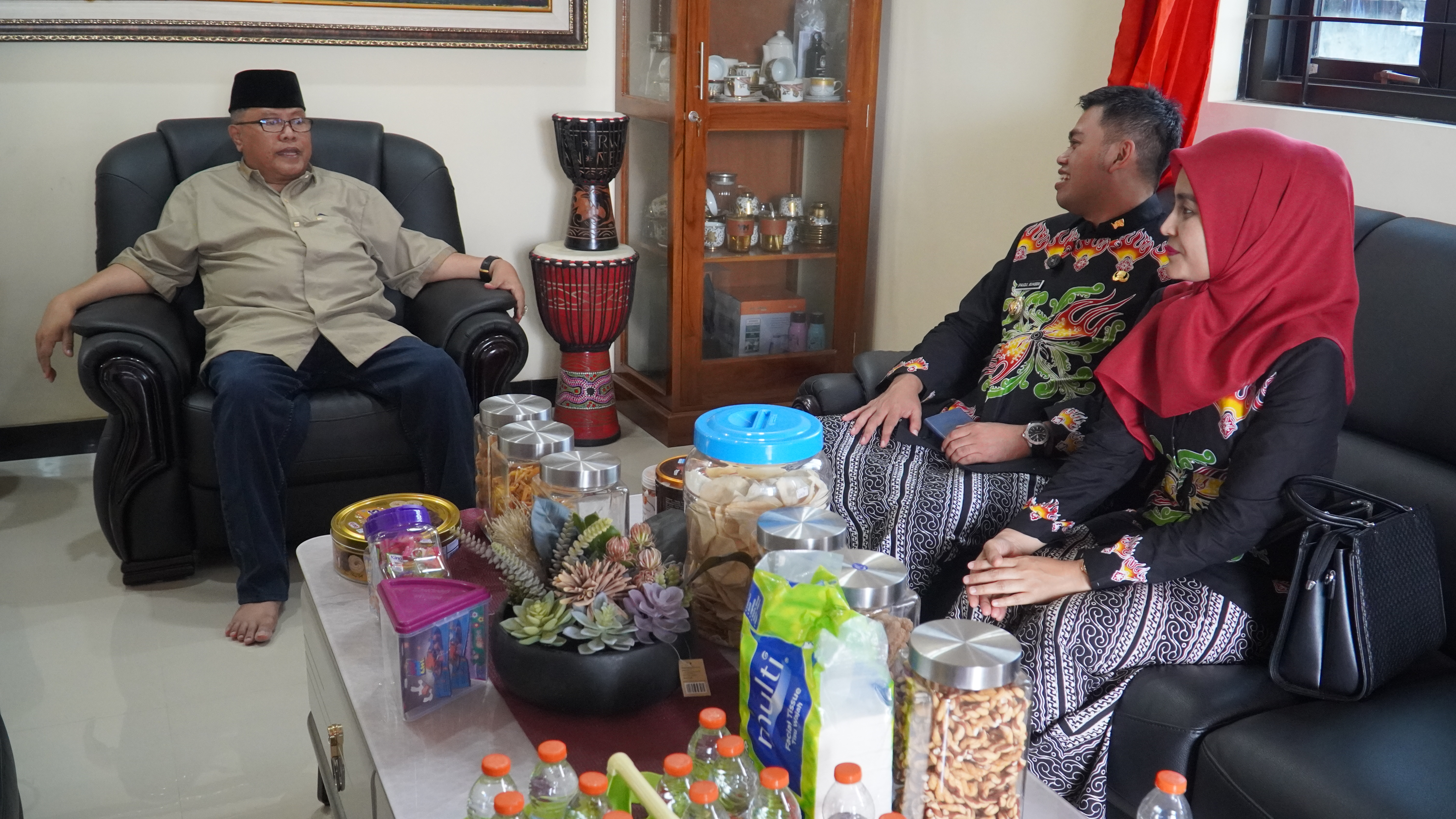 8 April 2025 - Silahturahmi ke  Mantan Walikota Blitar ( Pak Samanhudi Anwar &amp;amp; Pak Santoso )