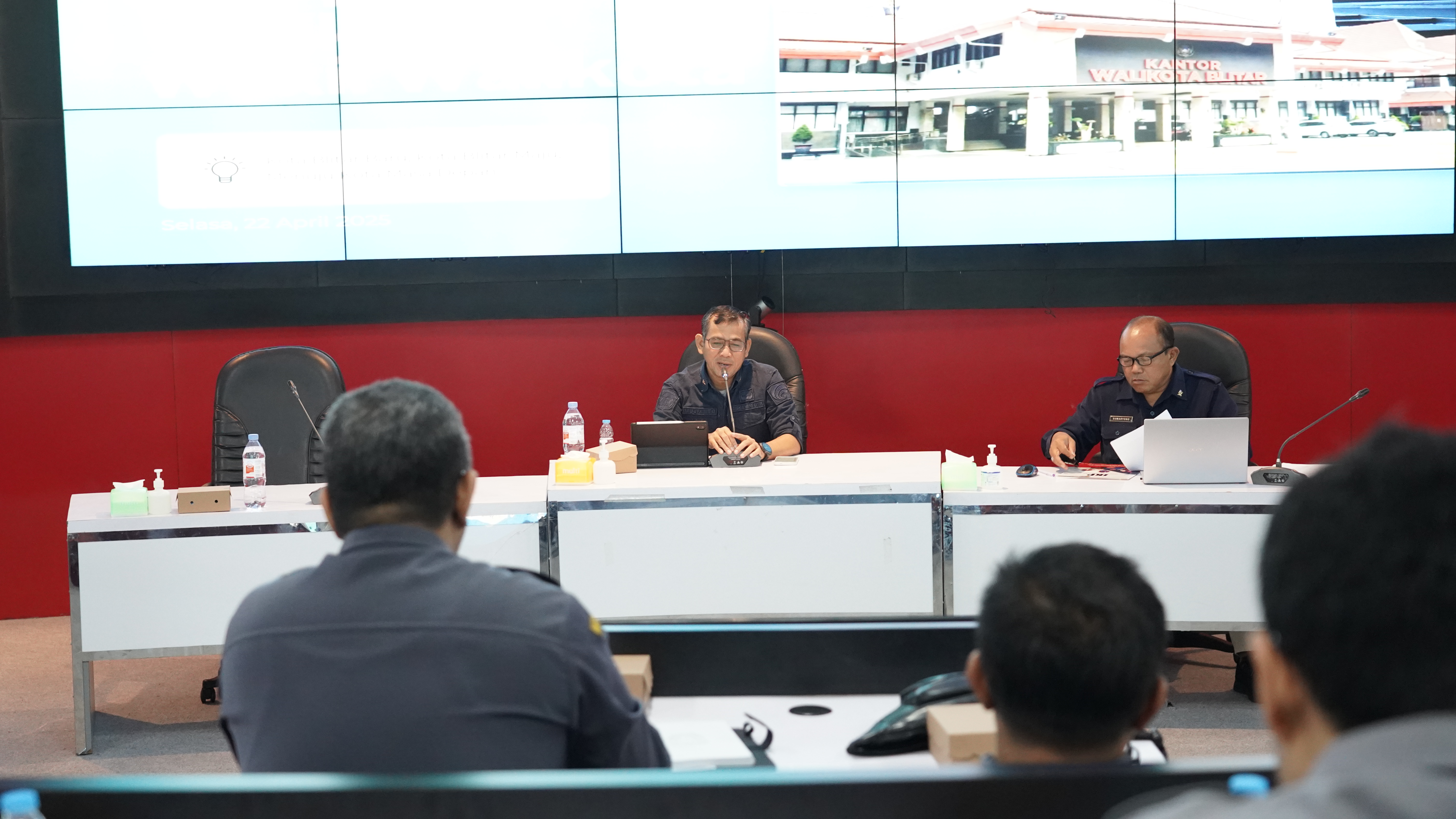 Rakor Monitoring OPINI  &amp;amp; STRAKOM Program 100 Hari Kerja Walikota Blitar