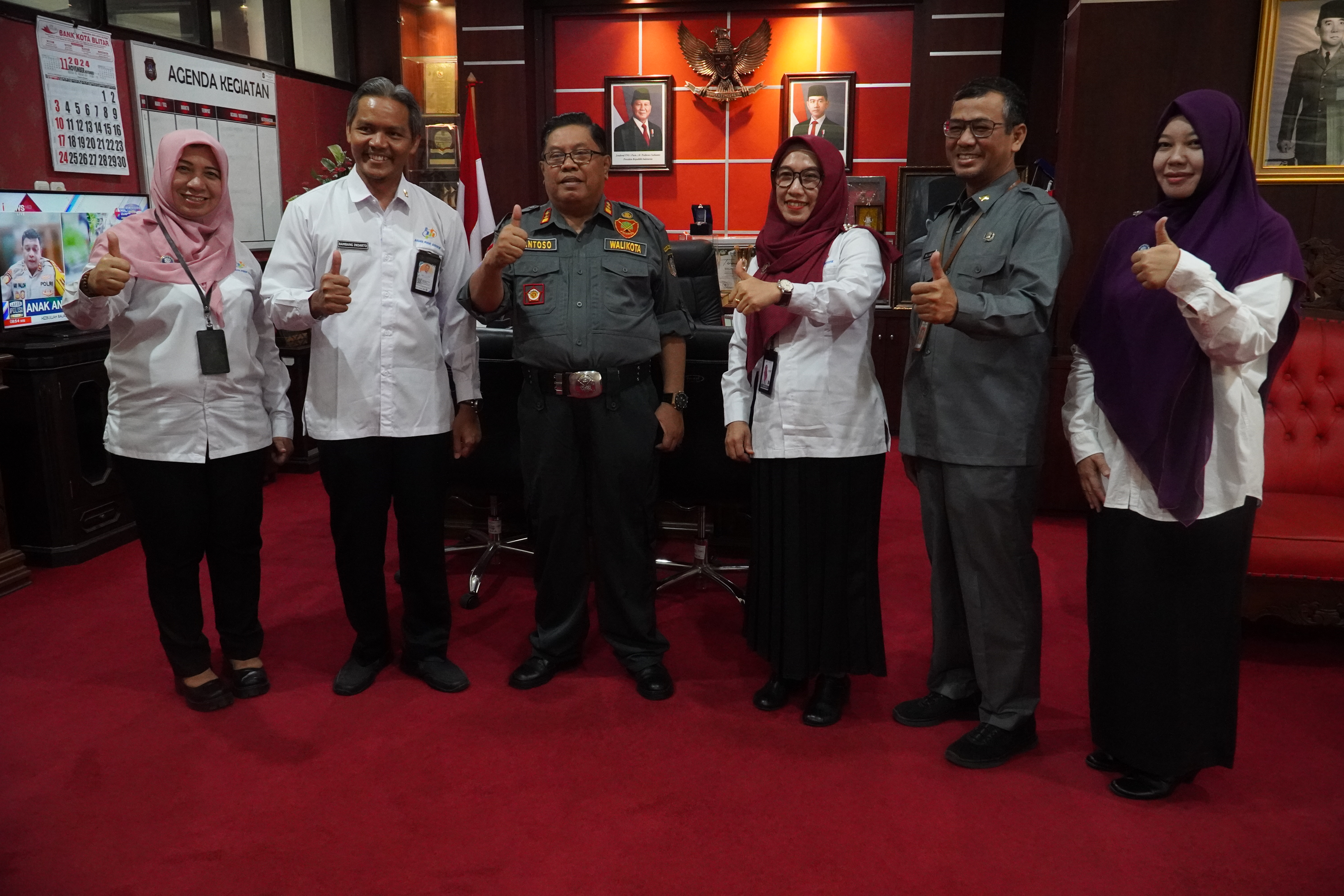19 November 2024 - Kunjungan Pamit Kepala BPS Kota Blitar