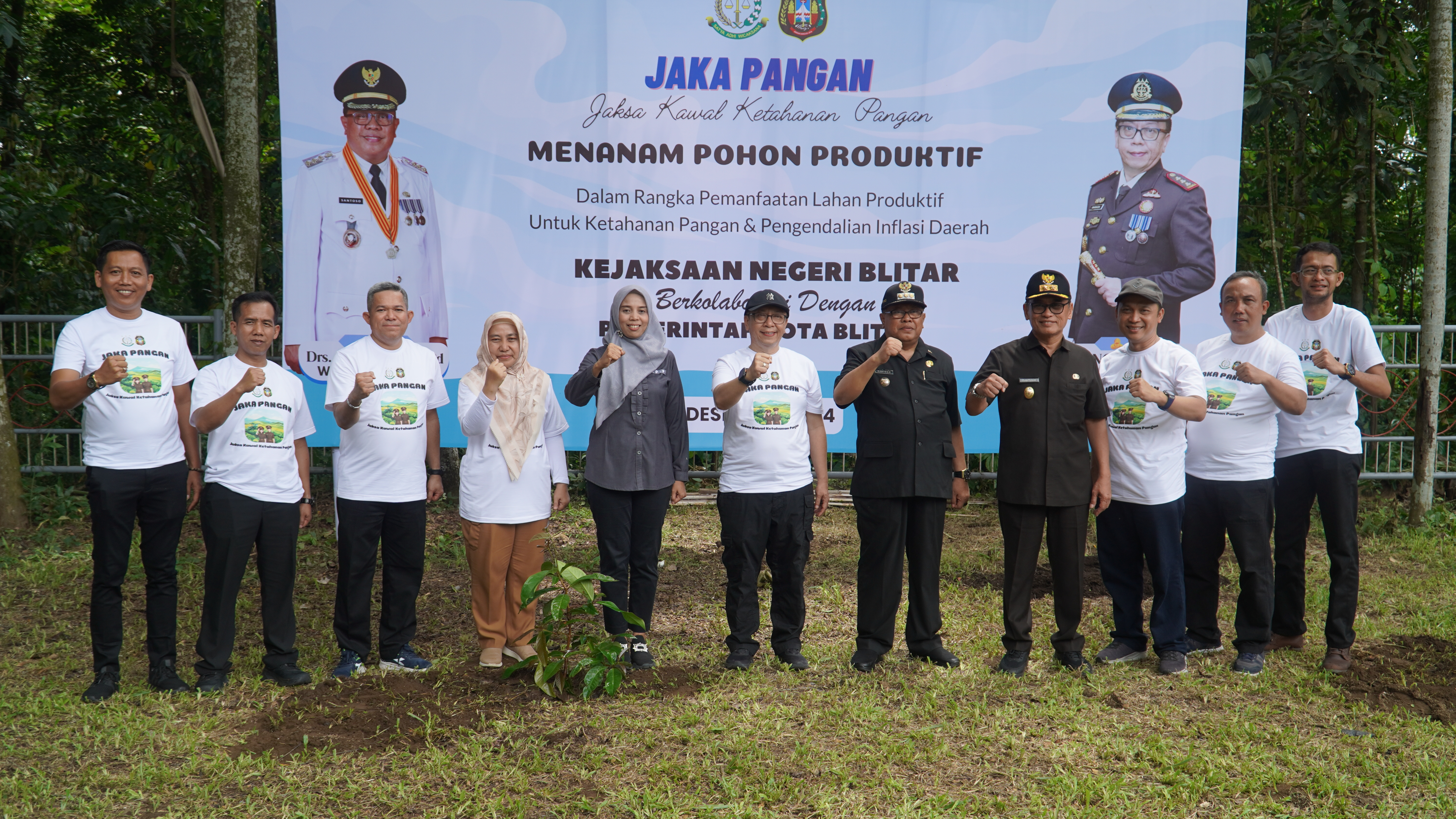 10 Desember 2024 -  Penanaman Pohon di Bumi Perkemahan Outbond Gedog atau ECOPARK JOKO PANGON GEDOG