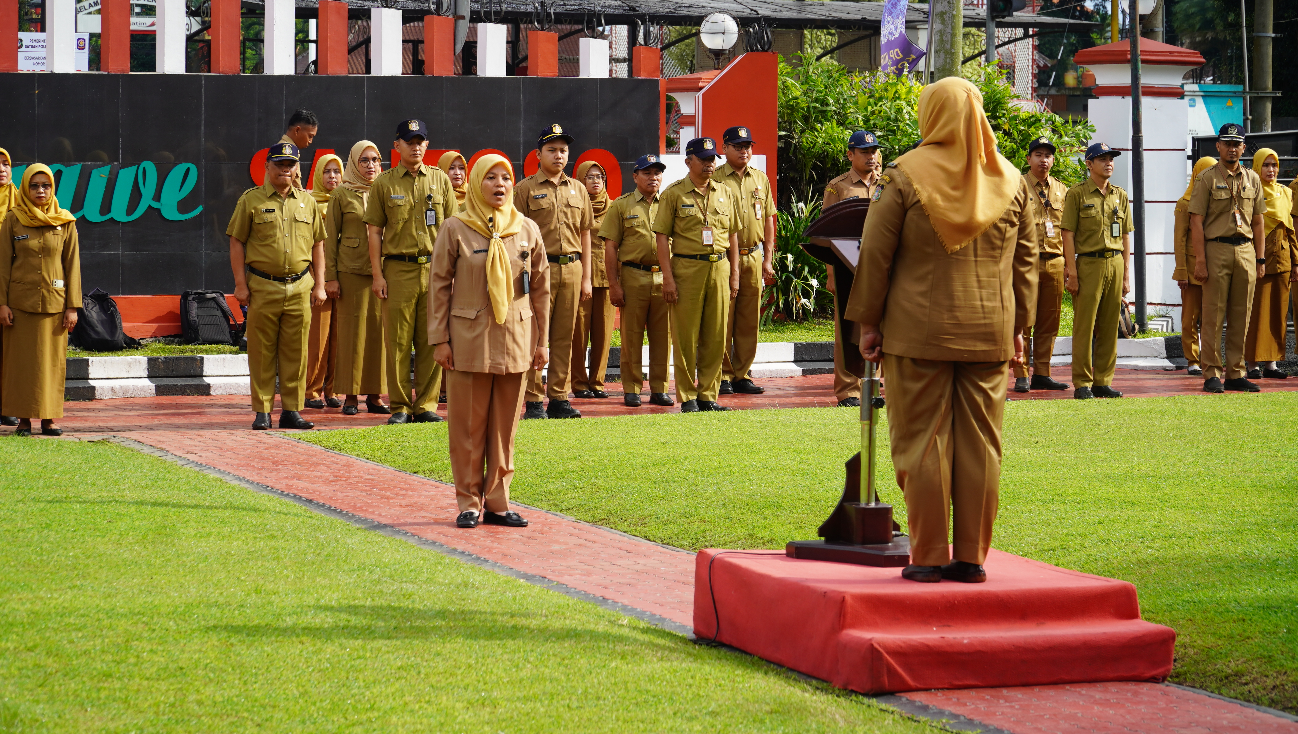 24 November 2025- Apel gabungan ASN PEMKOT BLITAR (DKPP)