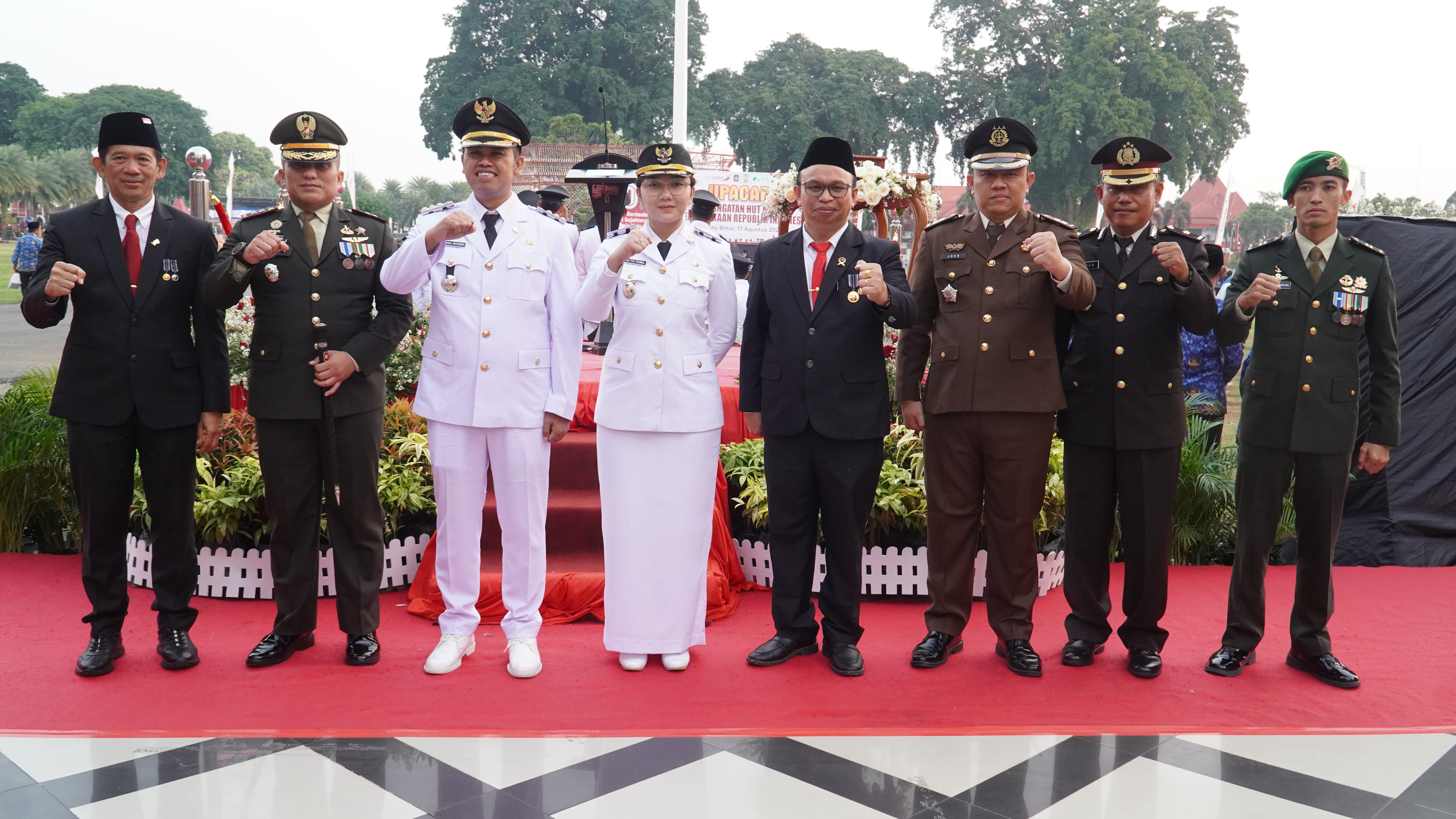 17 Agustus 2025-Upacara Penurunan Bendera Peringatan HUT K-80 Kemerdekaan RI