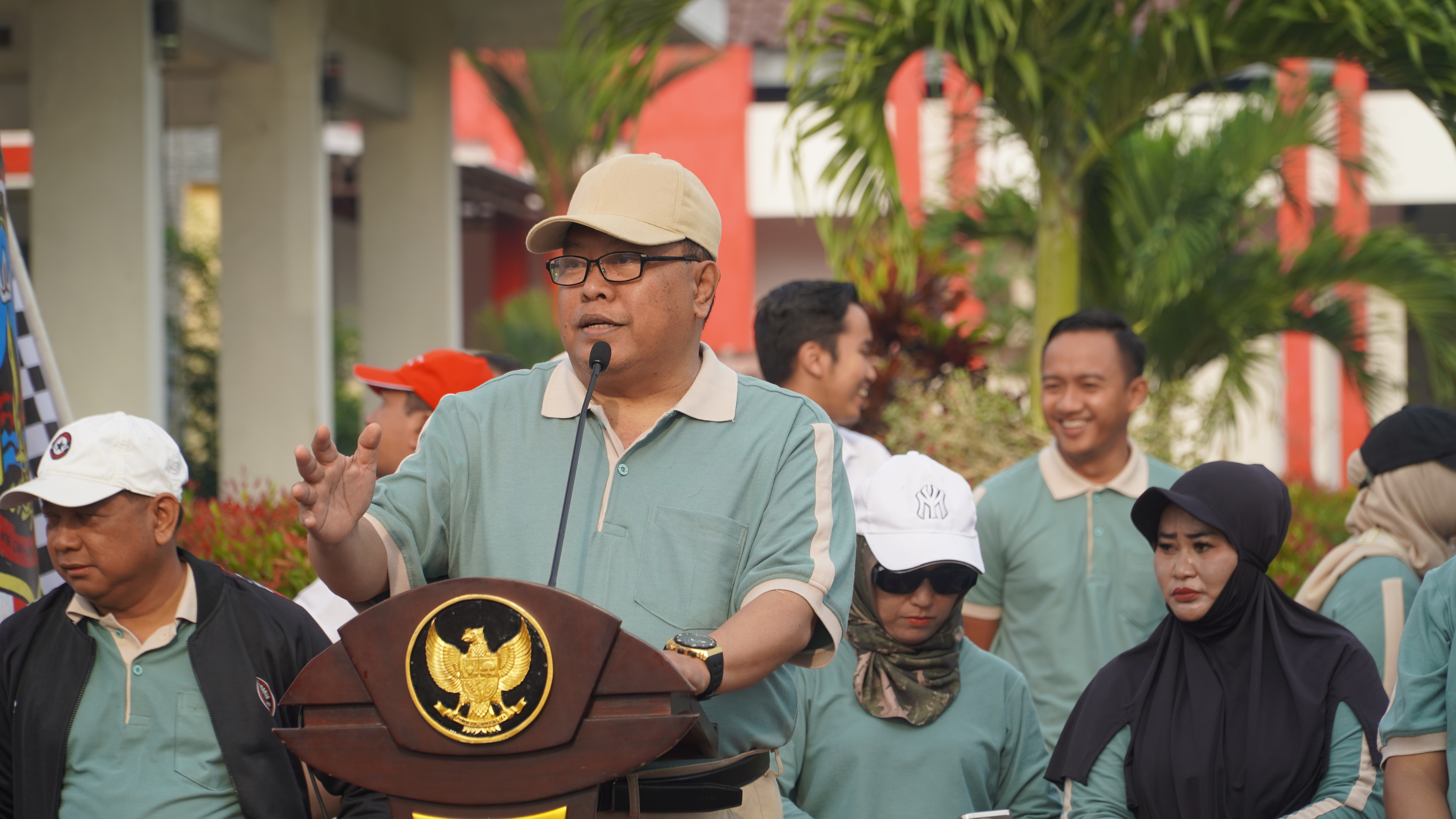 8 Desember 2024 -  Pemberangkatan SERIBU SRIKANDI GOWES SAMBIL WISATA ( BU SRI WES BISA) Tahun 2024  di Depan Kel.BENDO