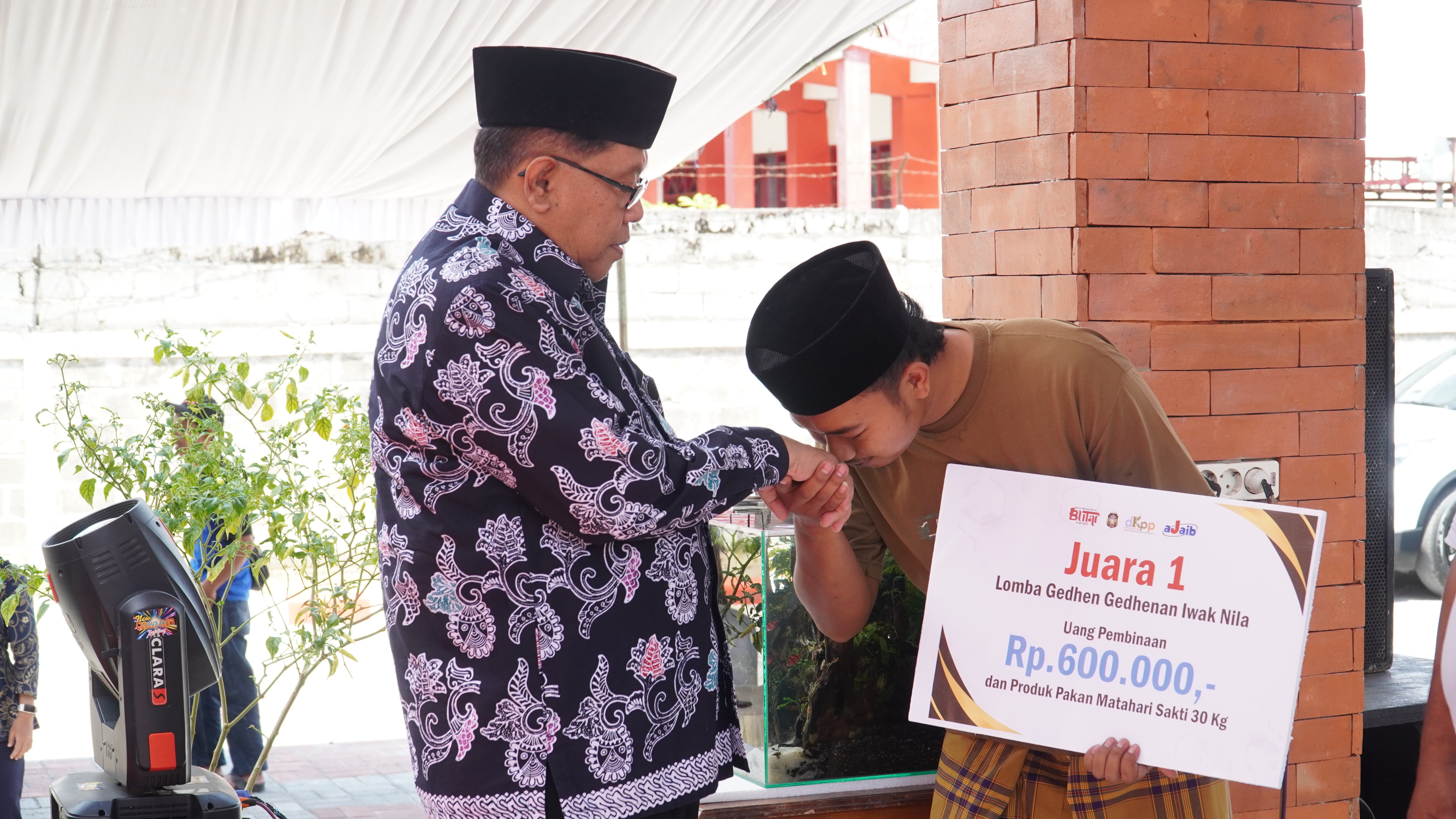 15 Februari 2025 -  Launching SUKHOI ( Sentral Usaha Ikan Hias &amp;amp; Koi ) di Pasar Ikan Utara Stadion Suprijadi