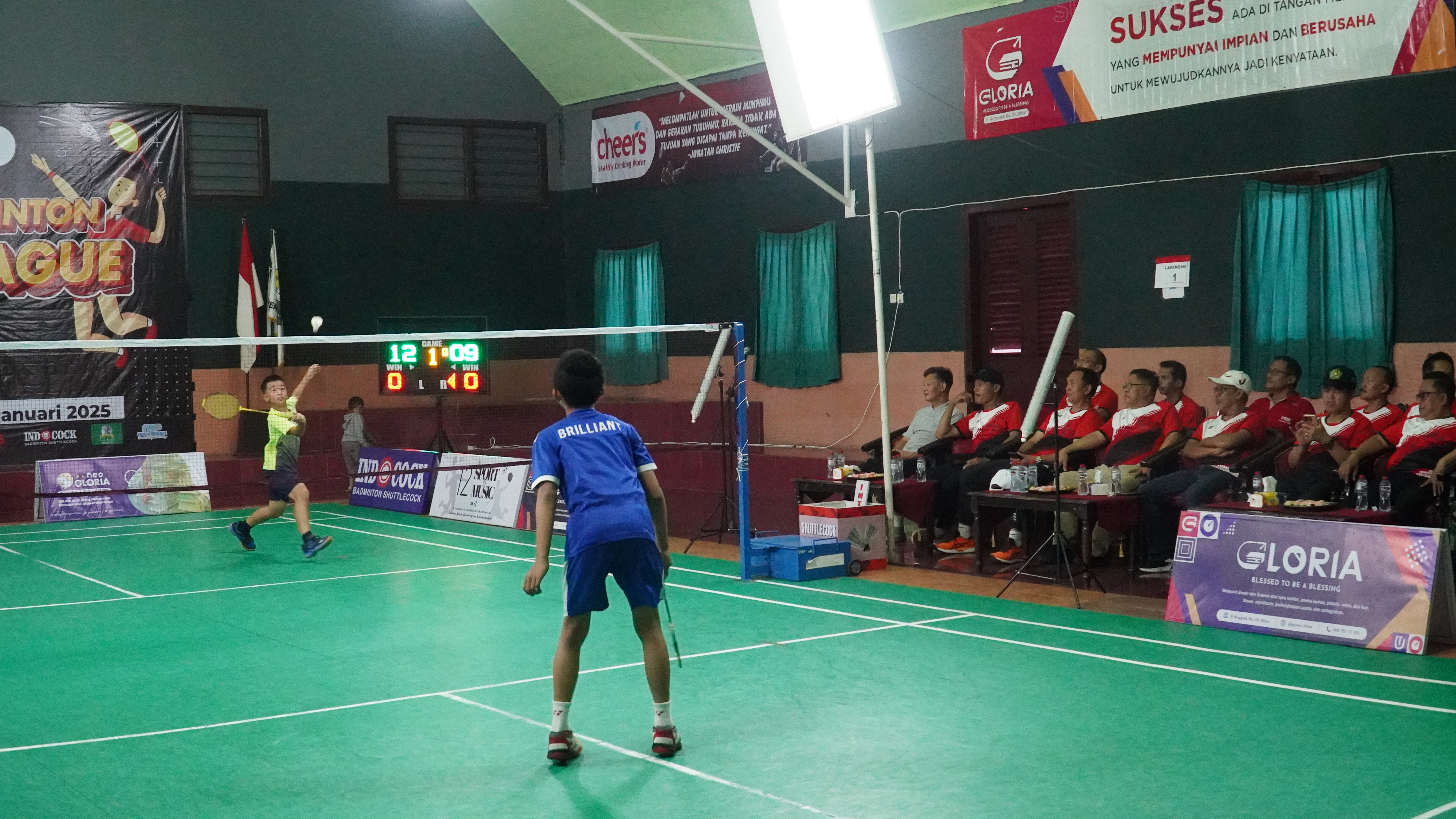 4 Januari 2025 - Pembukaan BADMINTON STUDENT LEAGUE 2025 di GOR MINARNI