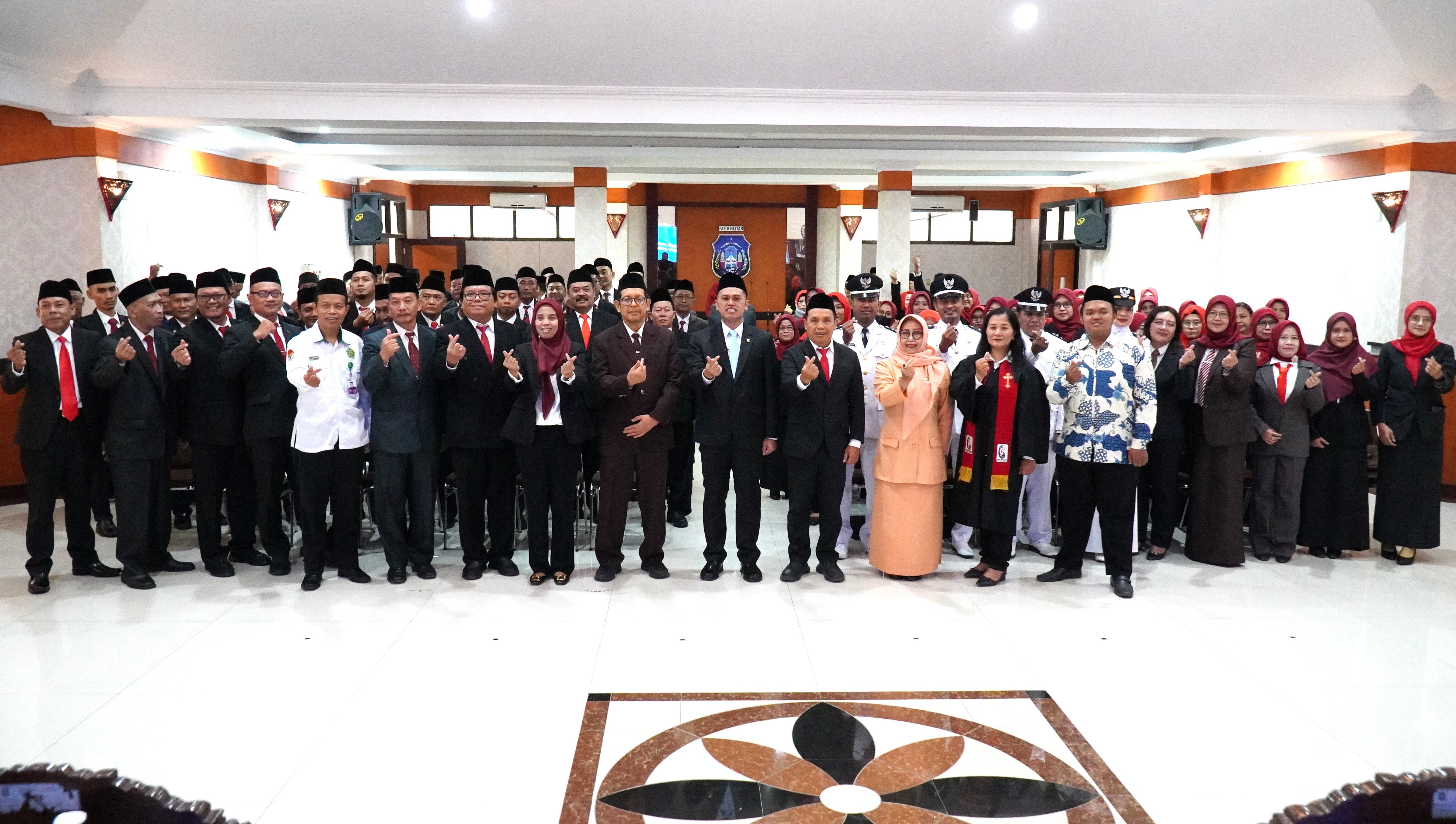 Pelantikan Pejabat Struktural di Lingkungan Pemkot Blitar