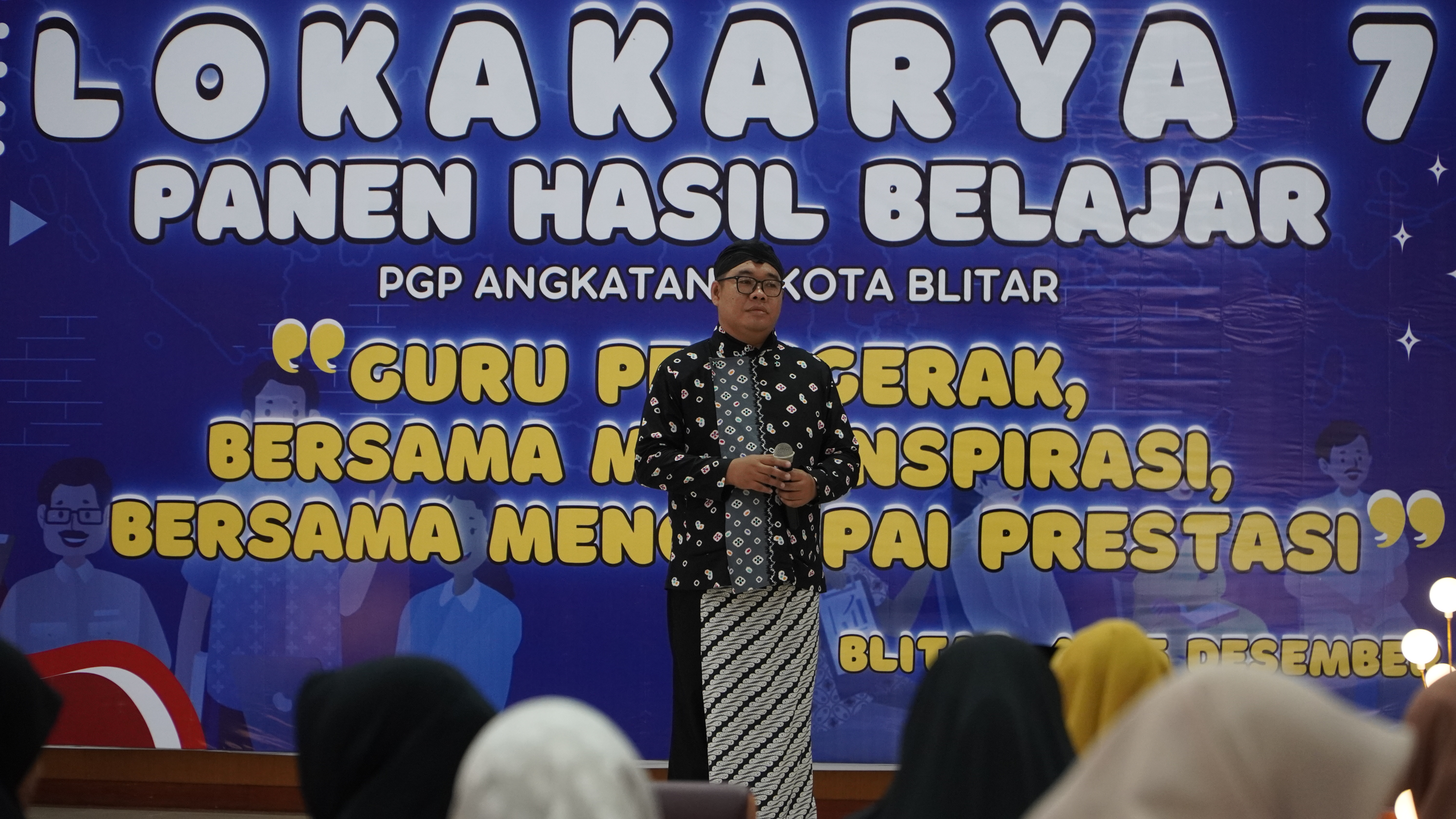 5 Desember 2024 -  LOKAKARYA 7 Panen Hasil Belajar PGP Angkatan Kota Blitar