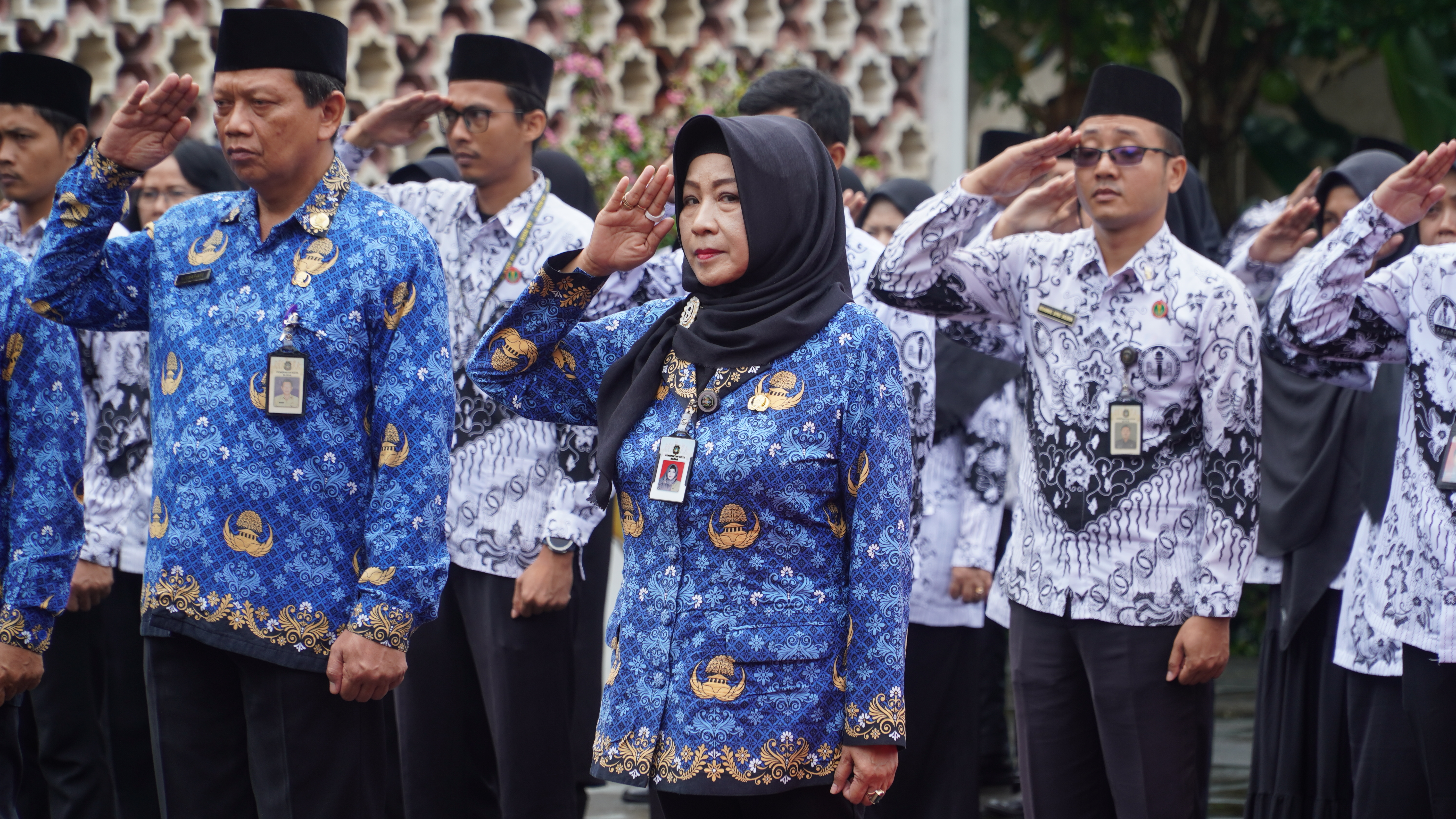 29 November 2024 -  Upacara Ziarah Tabur Bunga HUT ke-53 KORPRI &amp;amp; HUT PGRI ke-79 di MBK