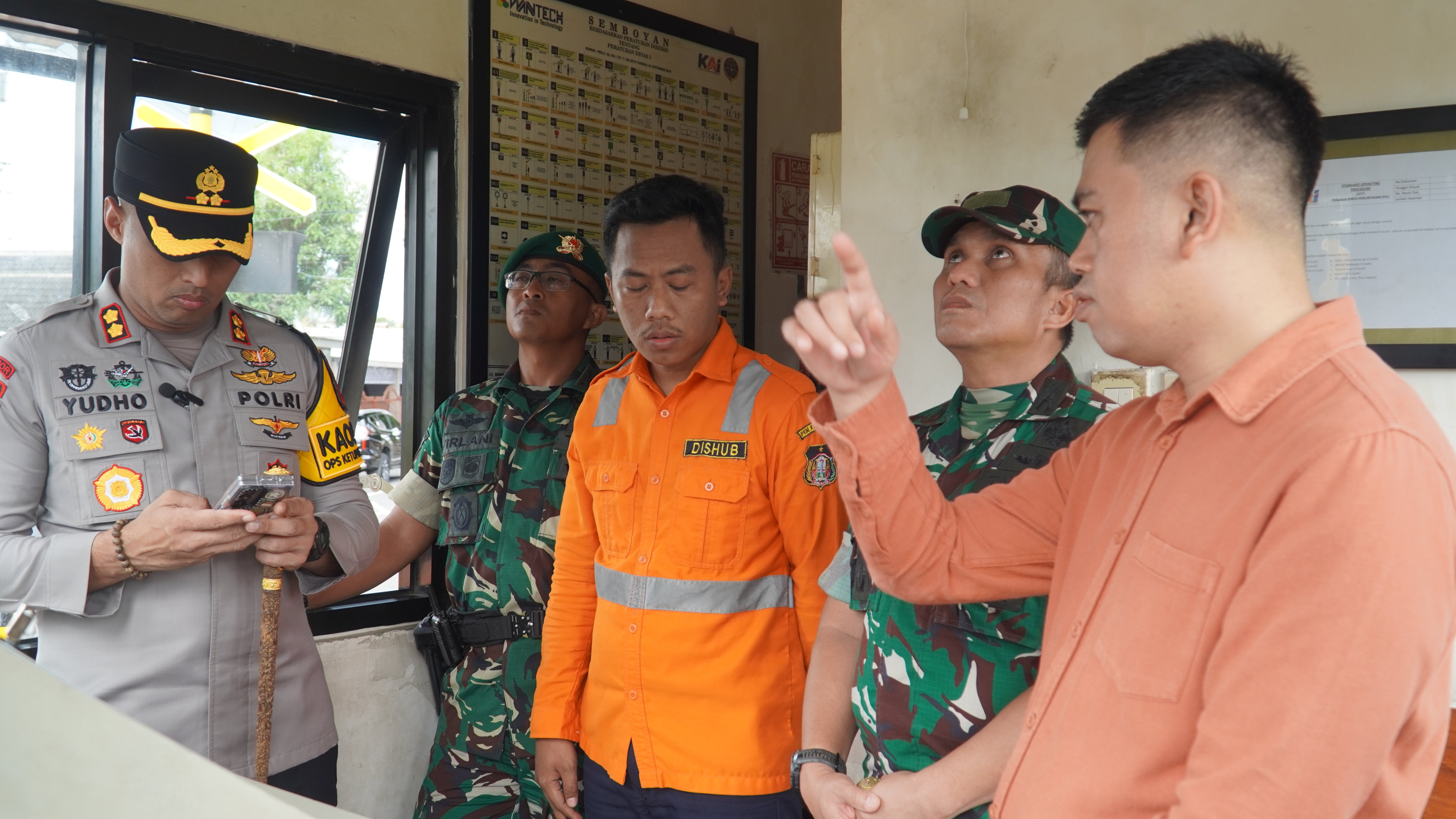 29 Maret 2025 - Monitoring Kesiapsiagaan POS PERLINTASAN KERETA API ( Ngegong, jl.Nias, jl.lekso (utara Shuhada Haji)