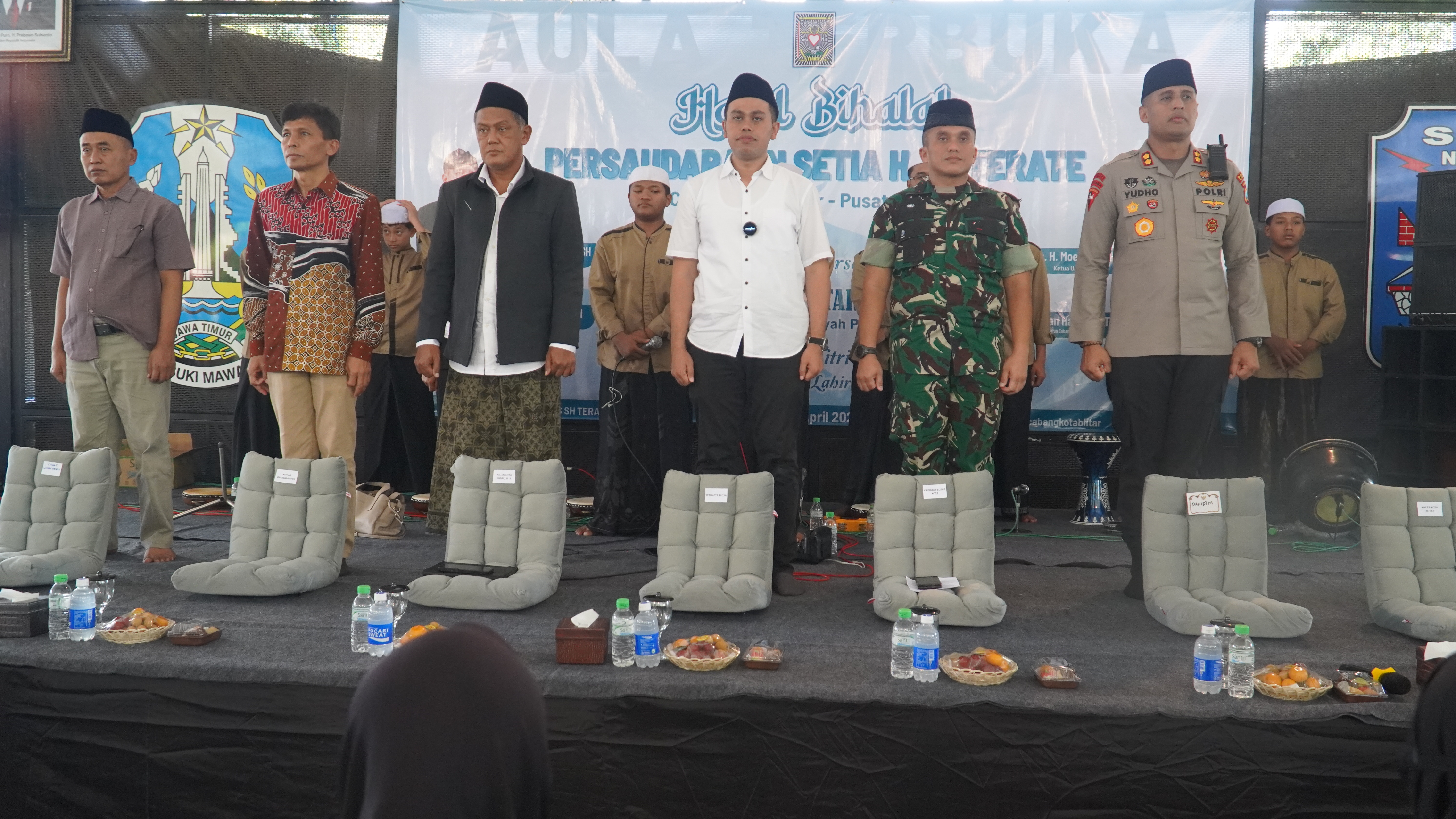 13 April 2025 - Halal Bihalal PSHT Cabang Kota Blitar di Aula SMKN 1