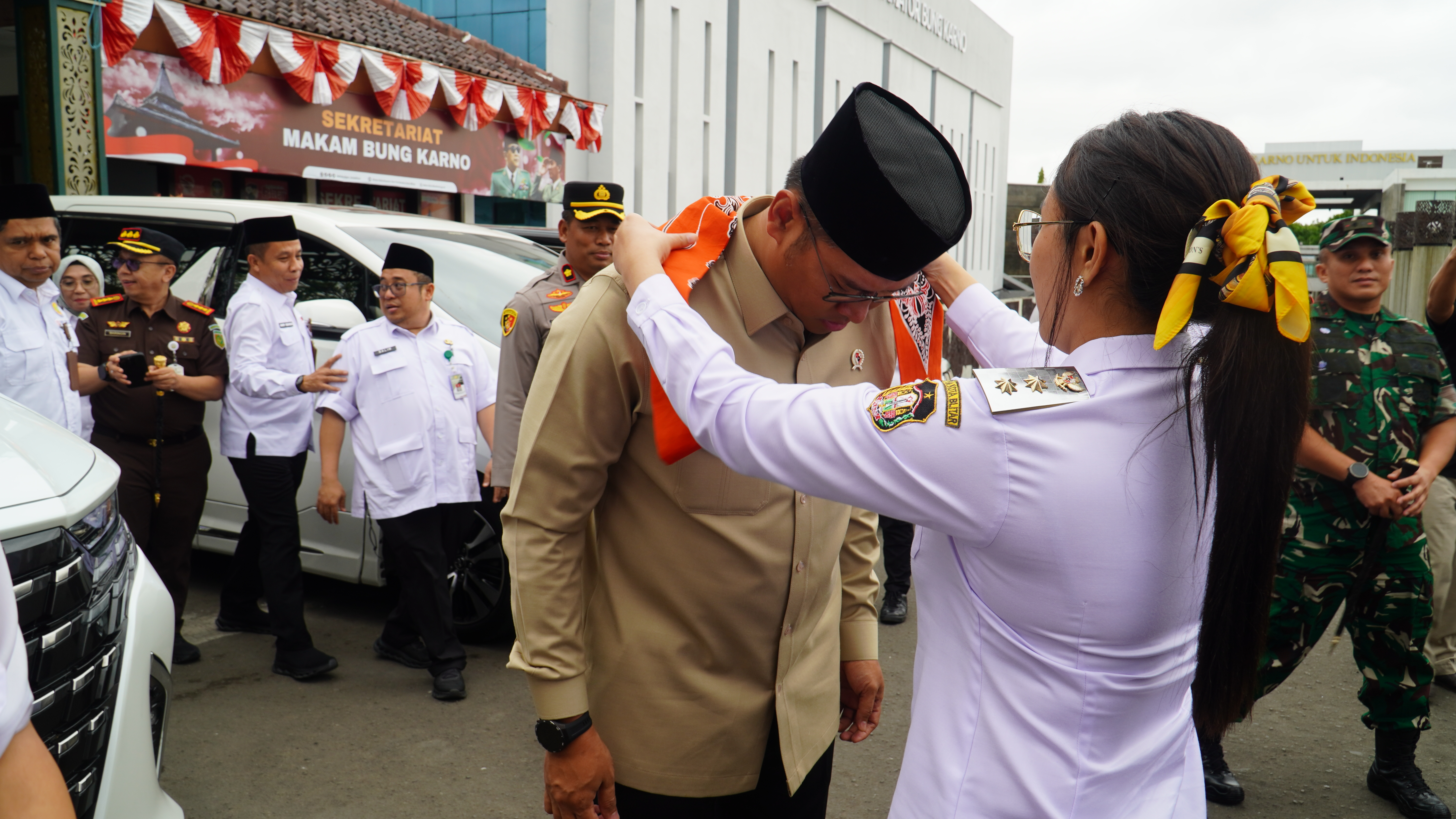 Kunjungan Ziarah WAMENTAN RI Bapak Sudaryono di MBK