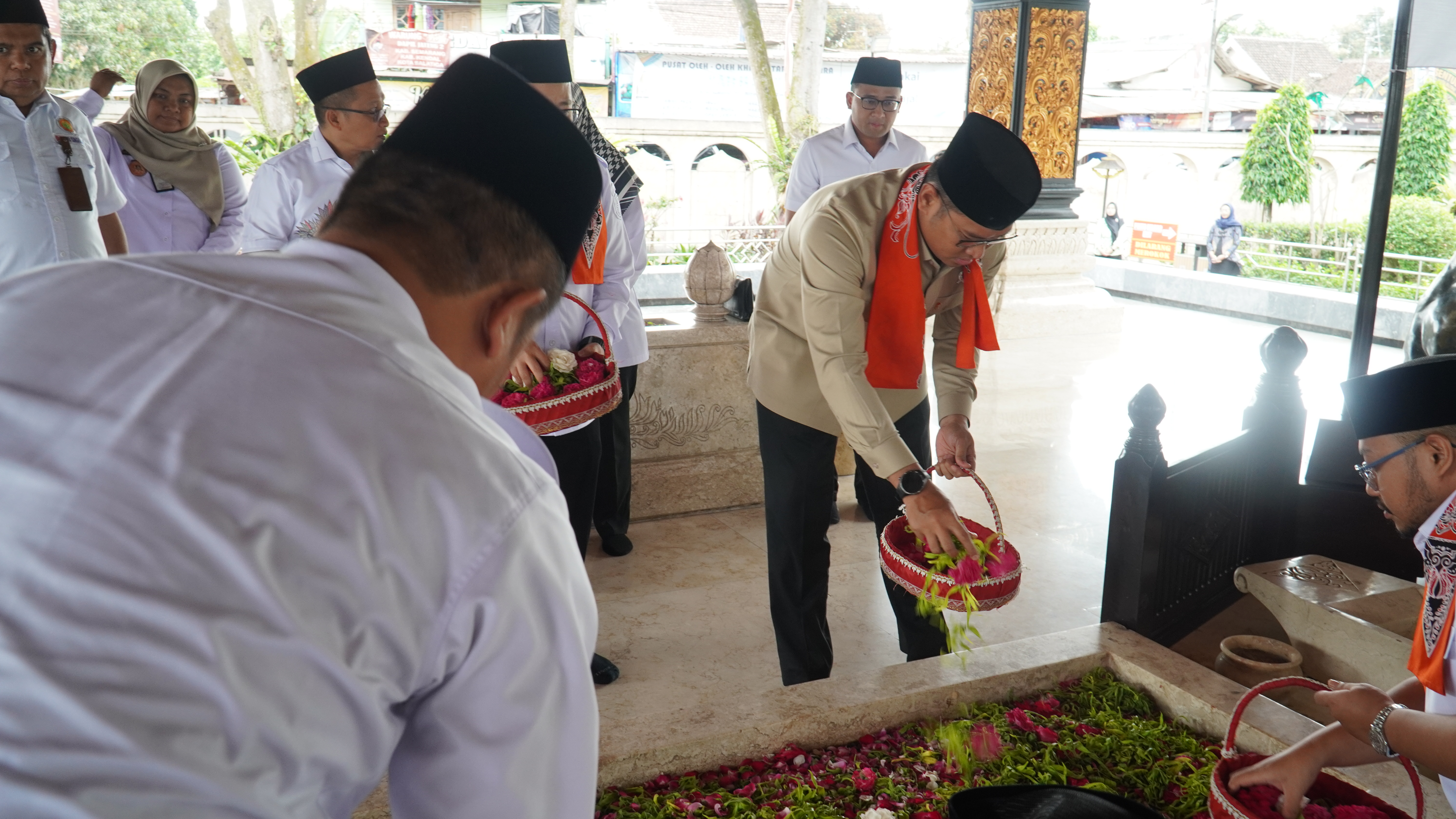 Kunjungan Ziarah WAMENTAN RI Bapak Sudaryono di MBK