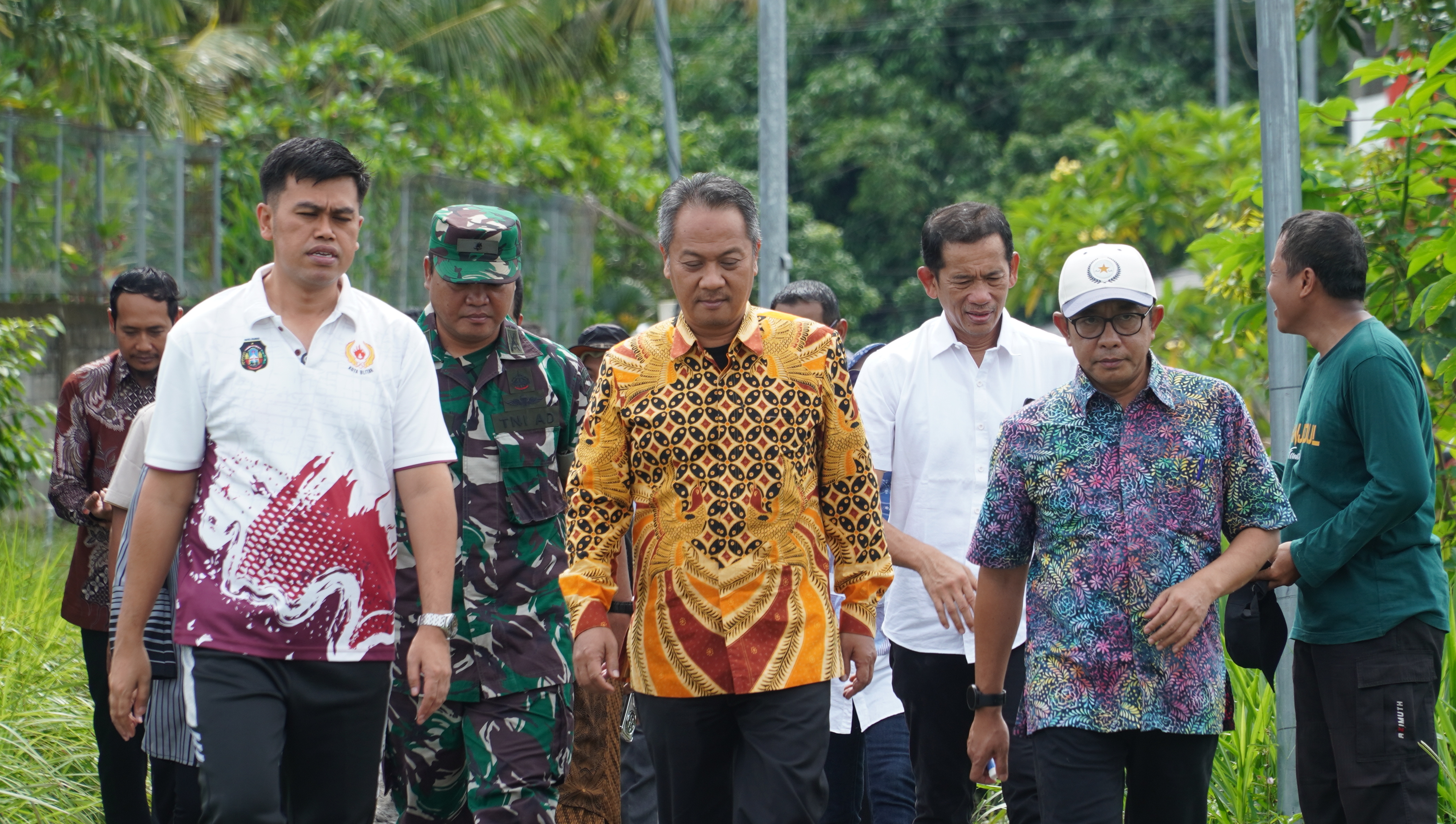 22 November 2025- Kenduri Bersih Bumi dalam rangka Persiapan Lahan Pembangunan Sekolah Rakyat di Kota Blitar  (lahan di barat Auits Center)
