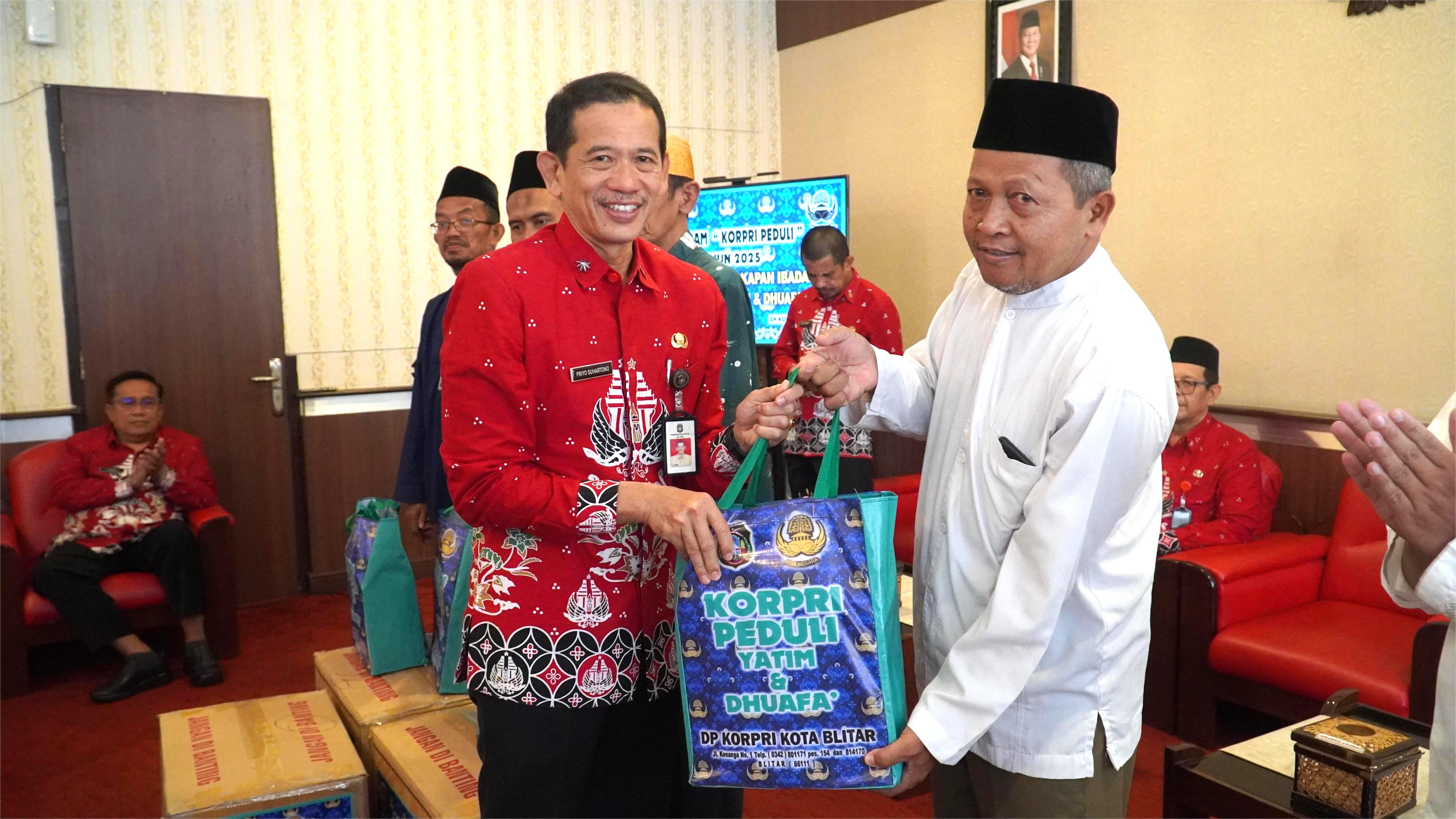 27 Maret 2025 - Penyerahan Bantuan KORPRI PEDULI YATIM PIATU &amp;amp; DUAFA