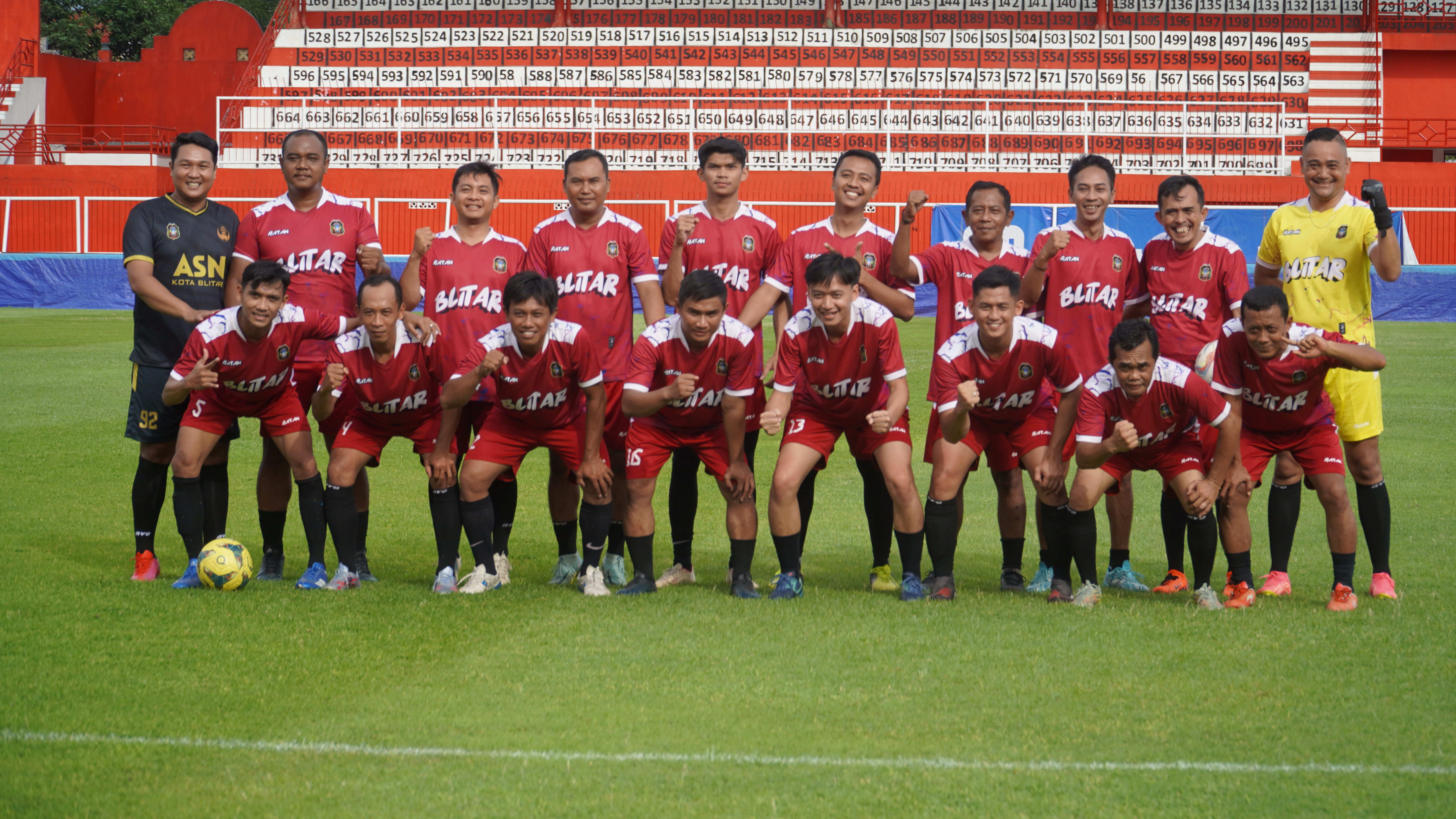 11 Januari 2025 - Friendly Match PEMKOT BLITAR Vs PEMKAB TRENGGALEK di Stadion Suprijadi