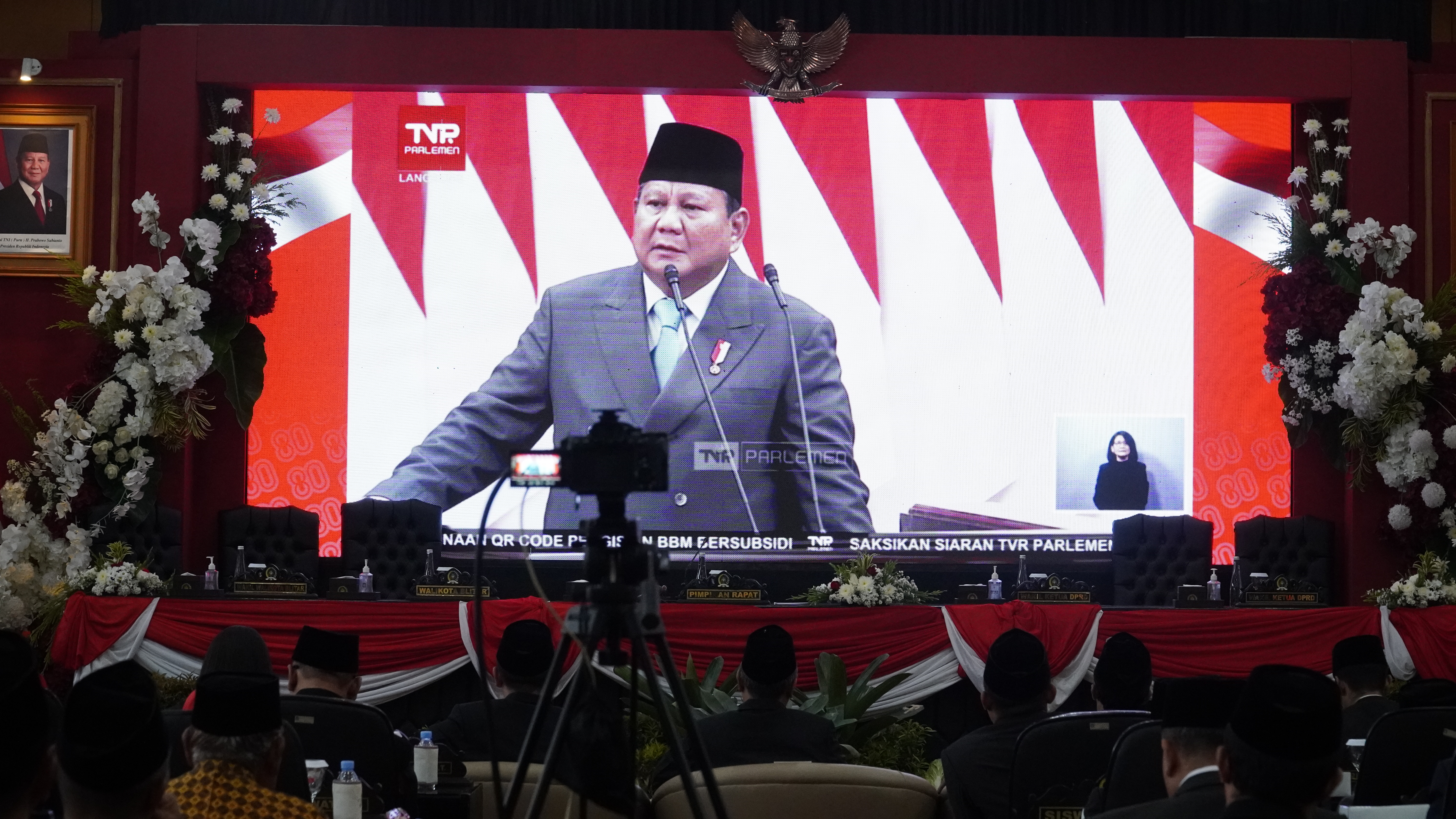 15 Agustus Rapat Paripurna Mendengarkan Pidato Presiden RI