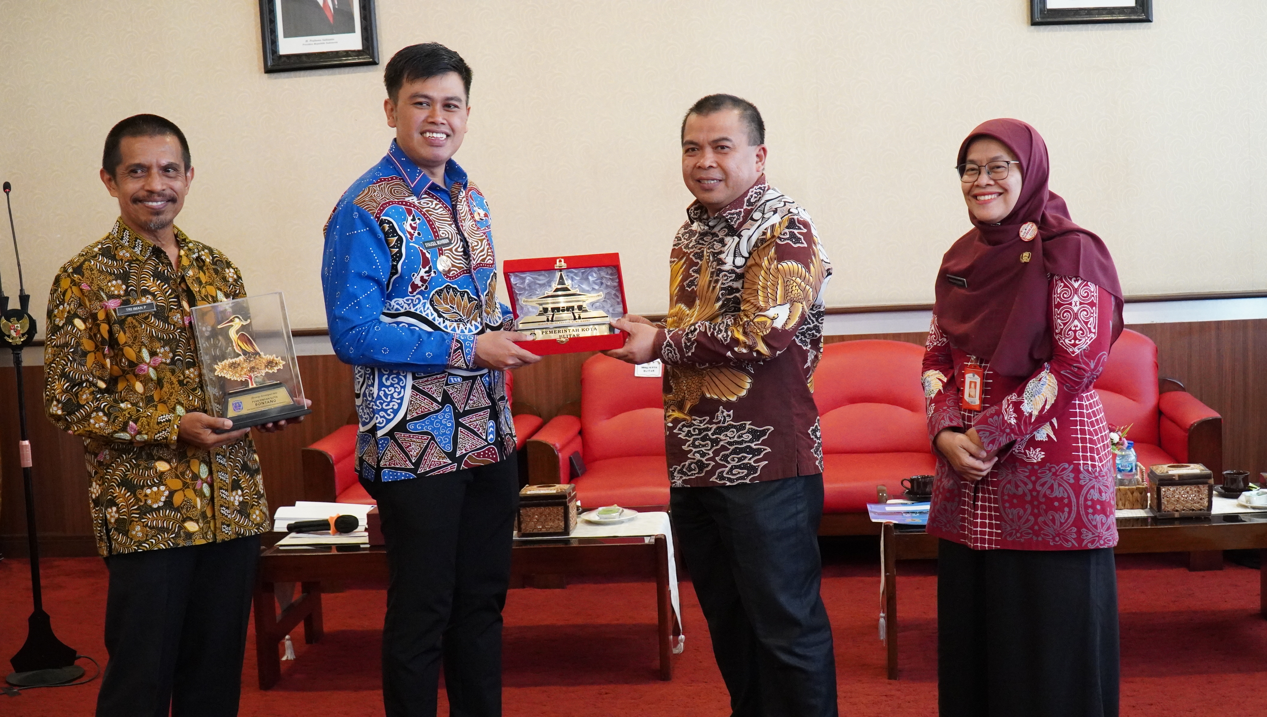 Penerimaan Kunker Pemkot Bontang