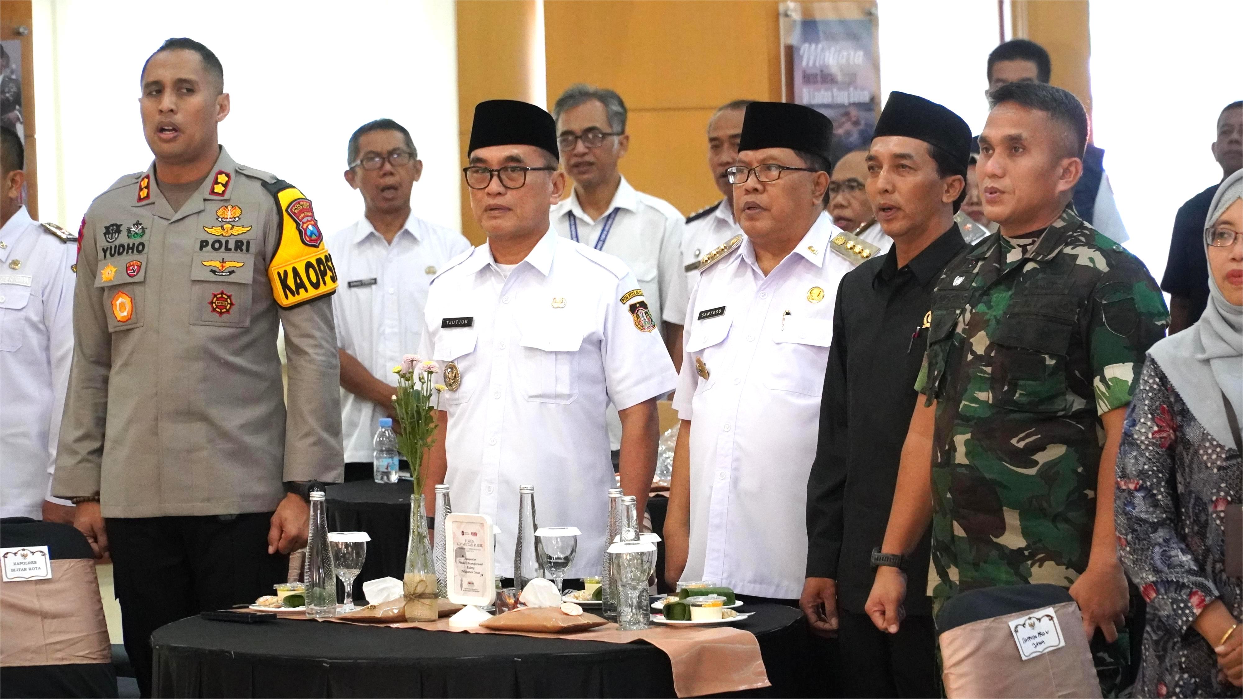 5 Februari 2025 - Pembukaan Forum Konsultasi Publik (FKP) Rancangan Awal RKPD Kota Blitar Tahun 2026