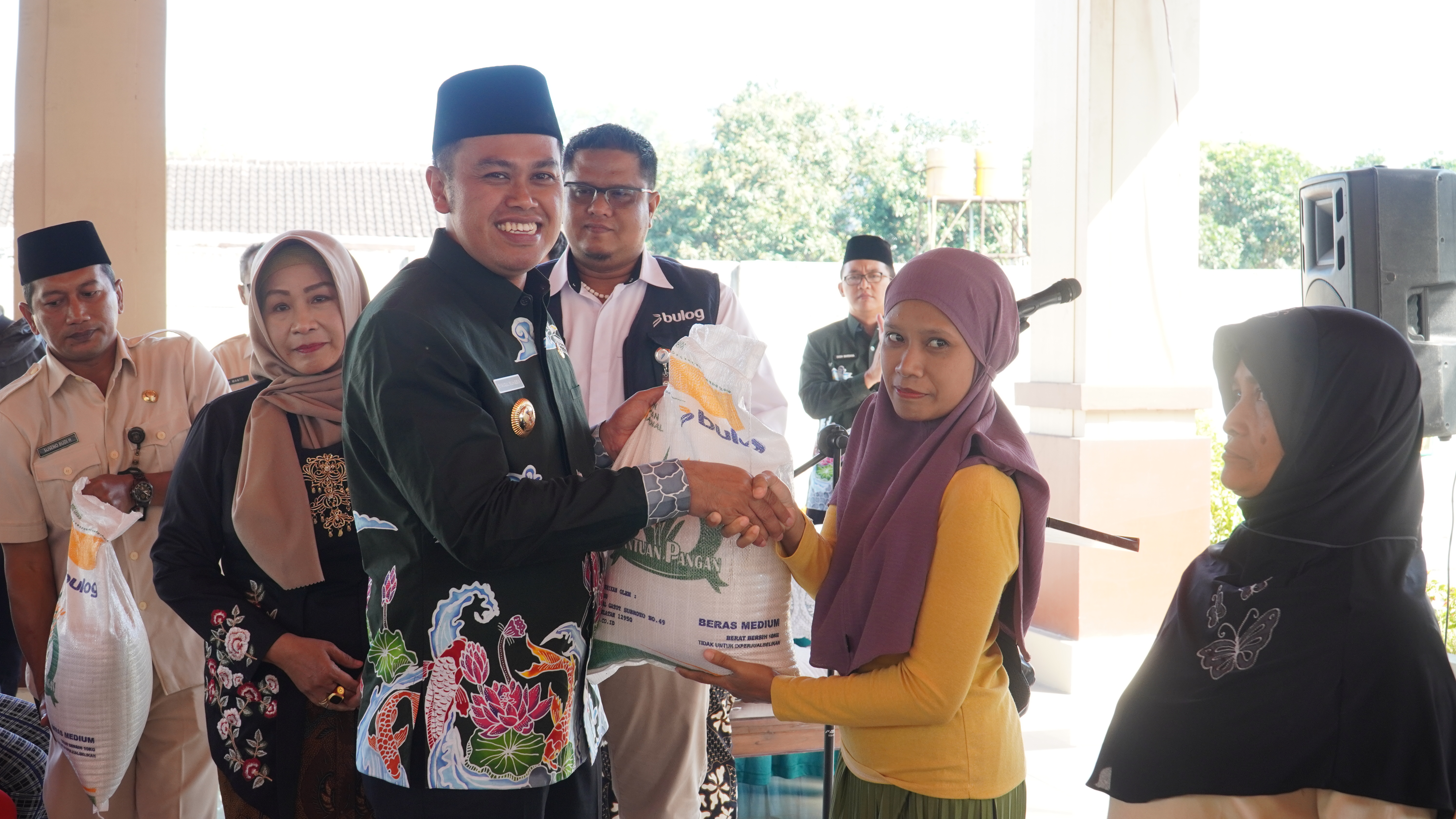 21 Juli 2025-Penyerahan Bantuan BAPANAS di Kel.Sananwetan, Kel.Pakunden, Kel.Sentul