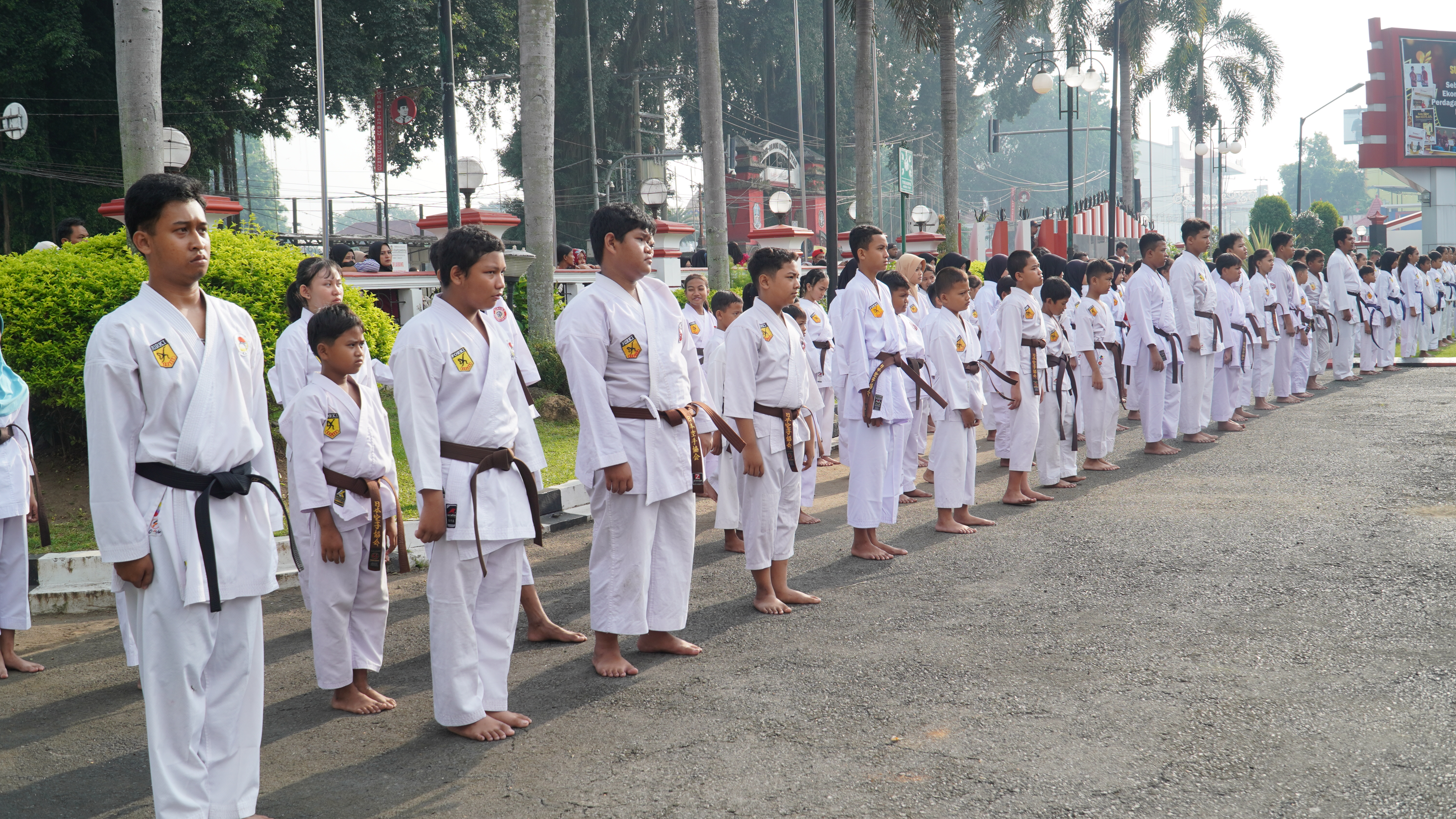 16 Februari 2025 - Apel Pembukaan GASHUKU Daerah Forki Kota Blitar Tahun 2025