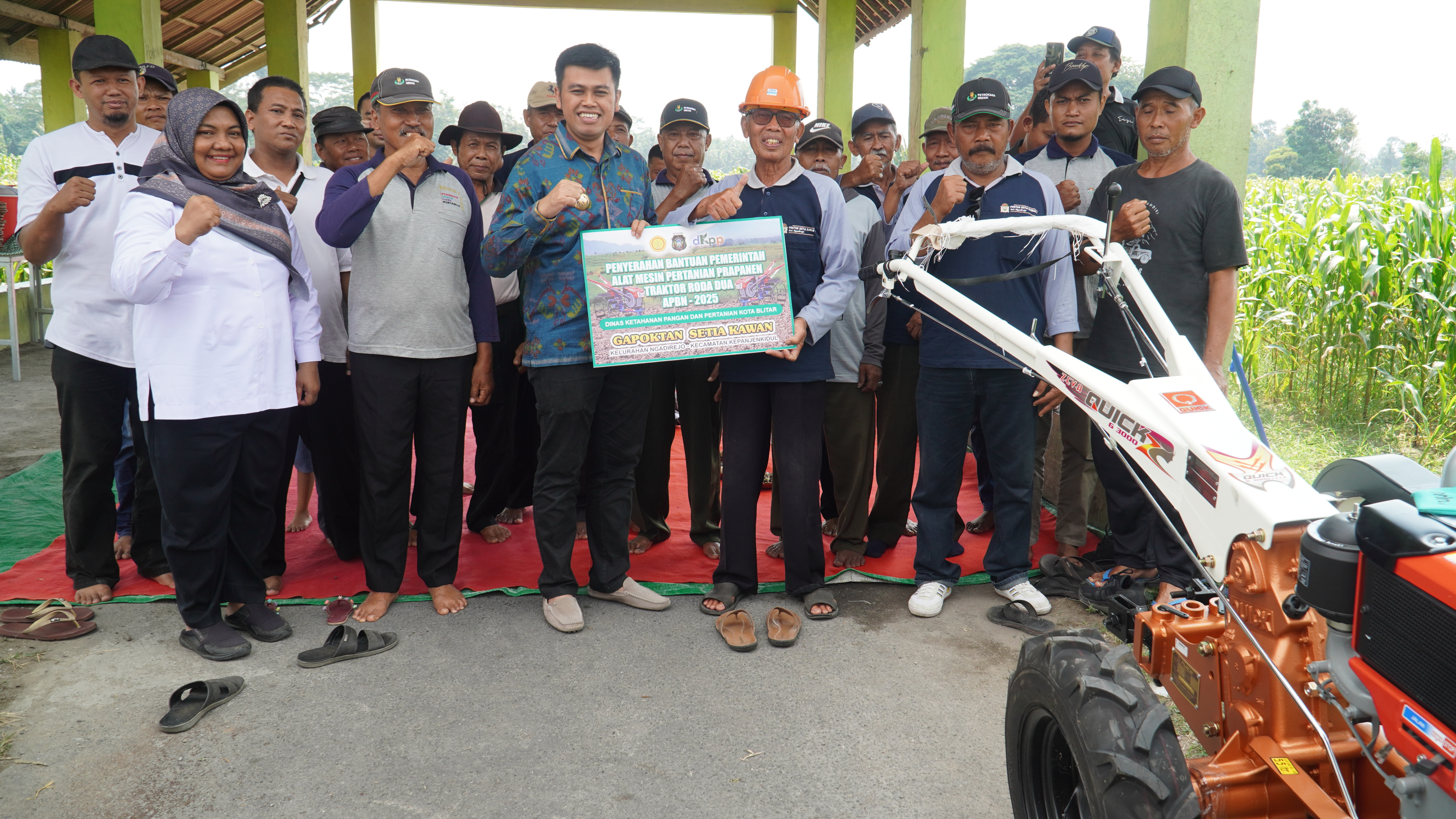 26 Juli-2025 Rembug Bolo Tani Bersama Mas Wali di Gubug Tani Poktan di Kelurahan Ngadirejo