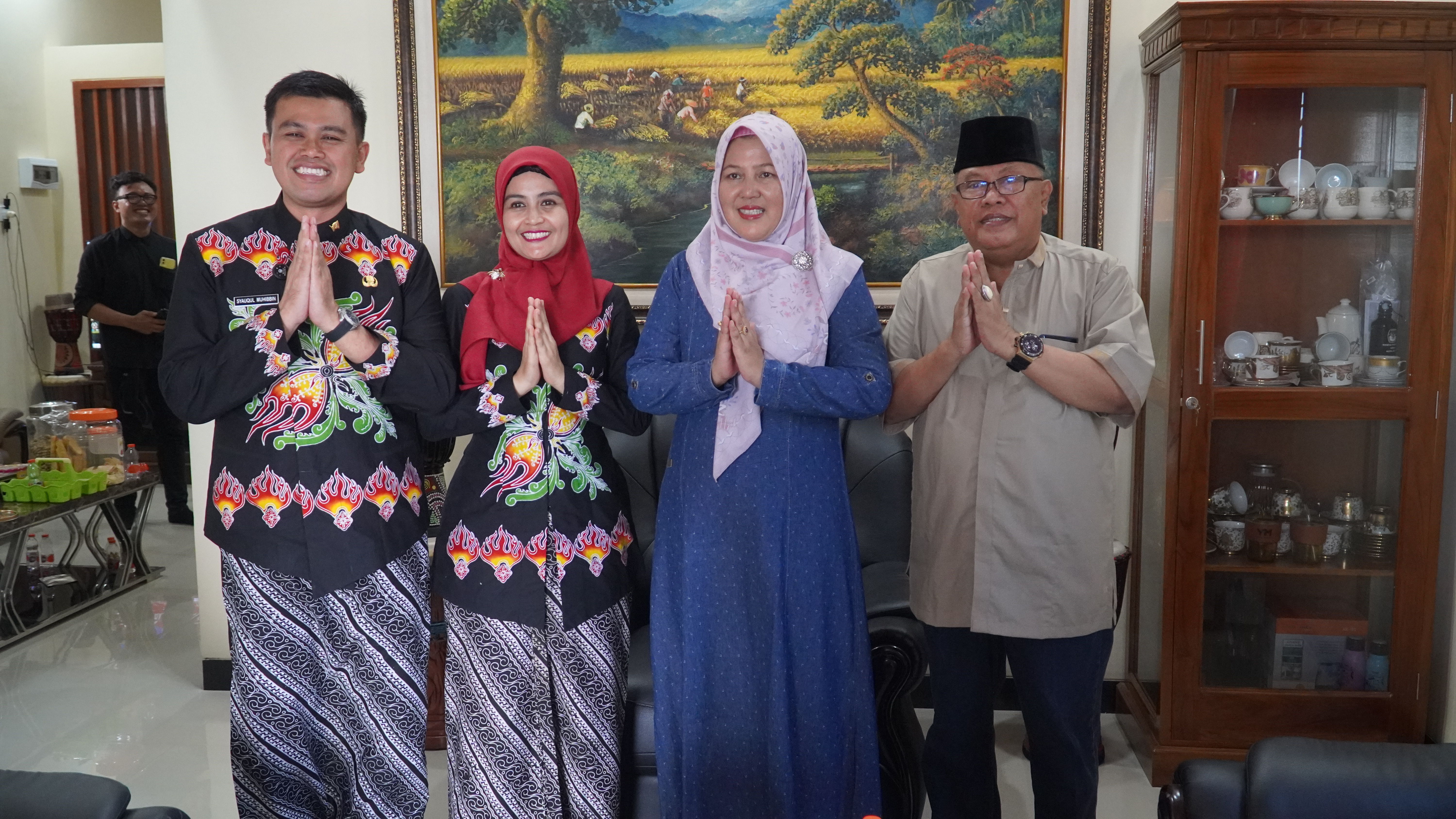 8 April 2025 - Silahturahmi ke  Mantan Walikota Blitar ( Pak Samanhudi Anwar &amp;amp; Pak Santoso )