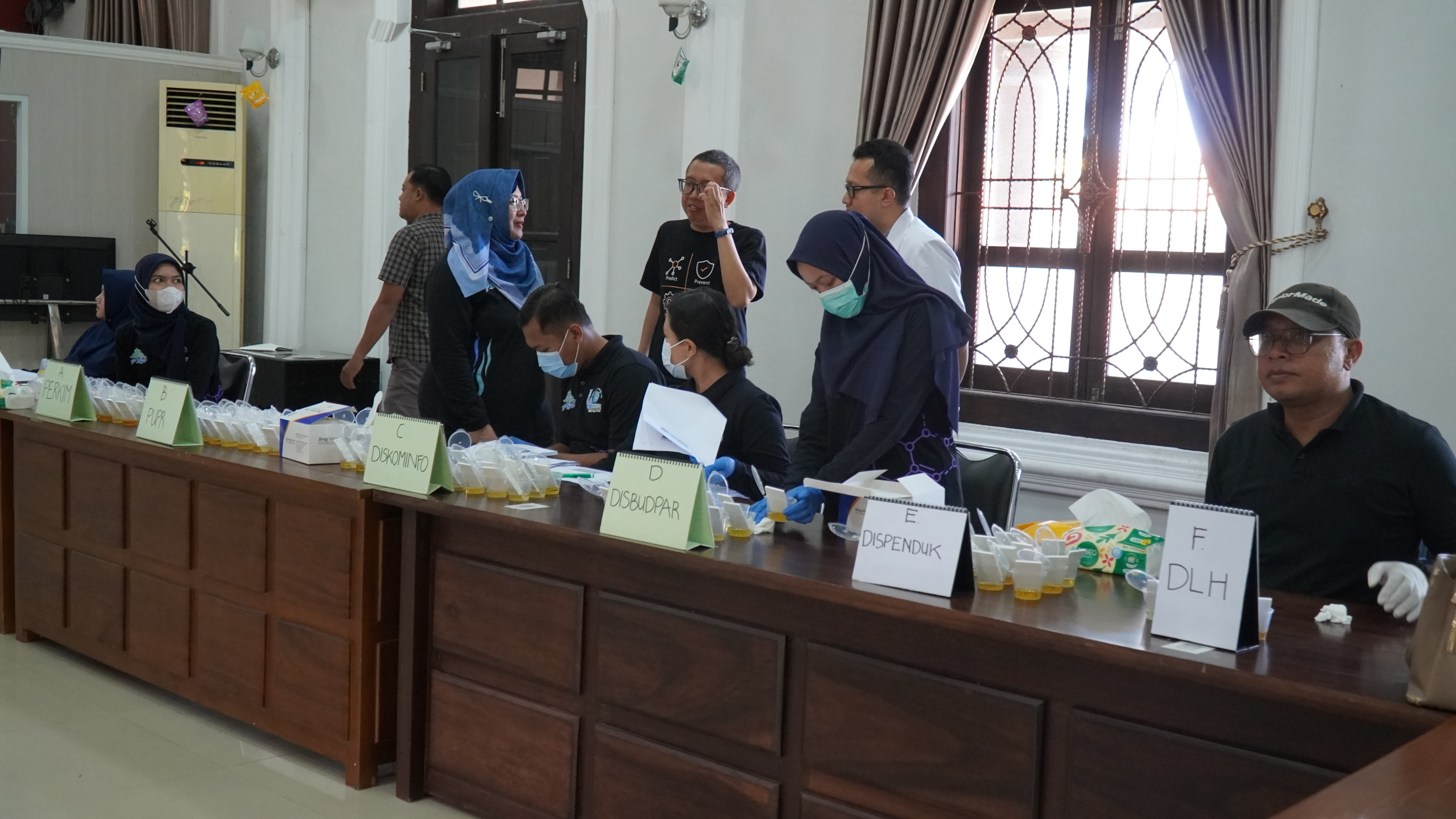 11 Desember 2025- Pemeriksaan  Urine Aparatur Pemkot Blitar