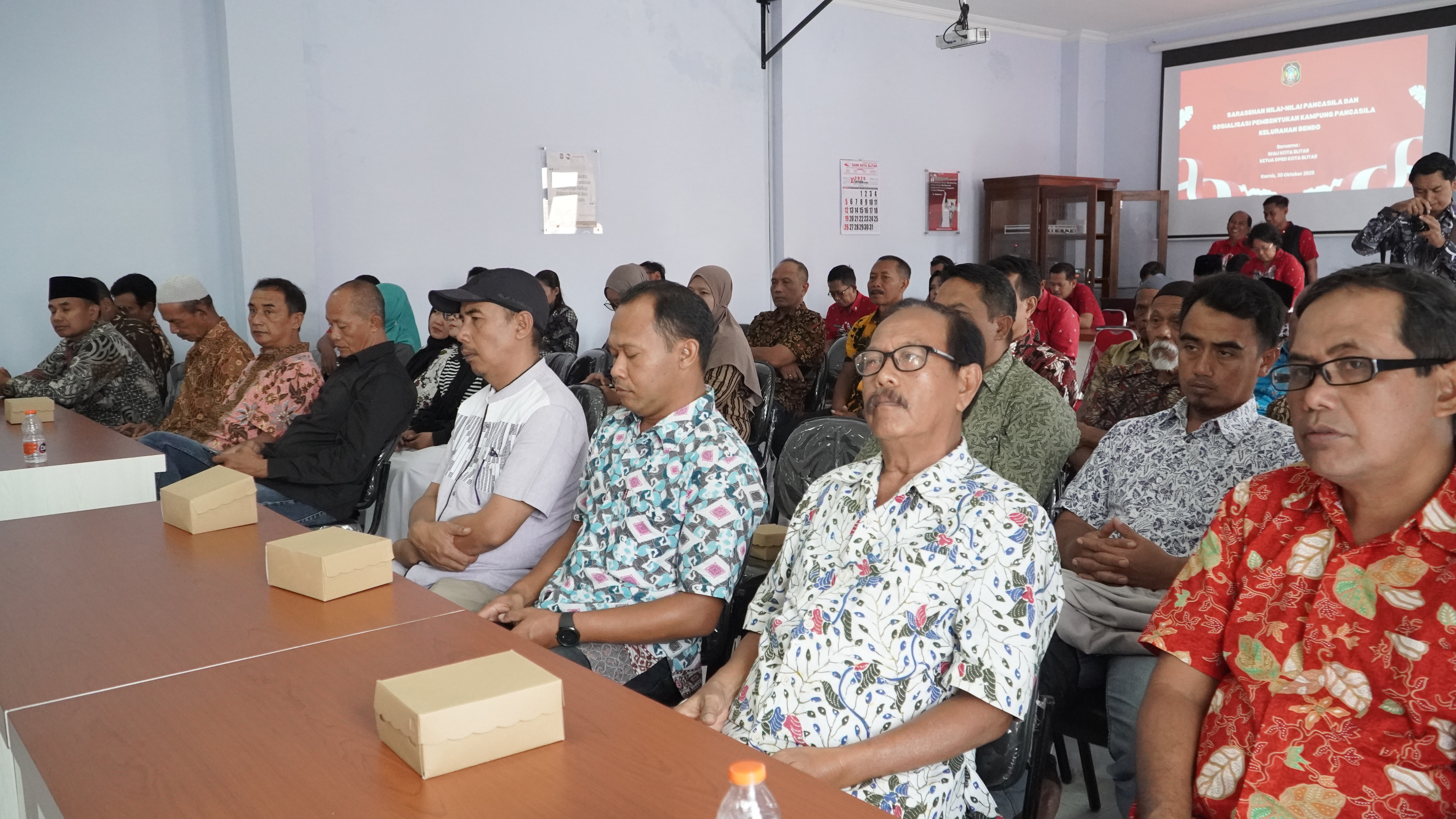 30 Oktober 2025 - Sarasehan Nilai nilai Pancasila pada Tokoh Masyarakat Kelurahan BENDO