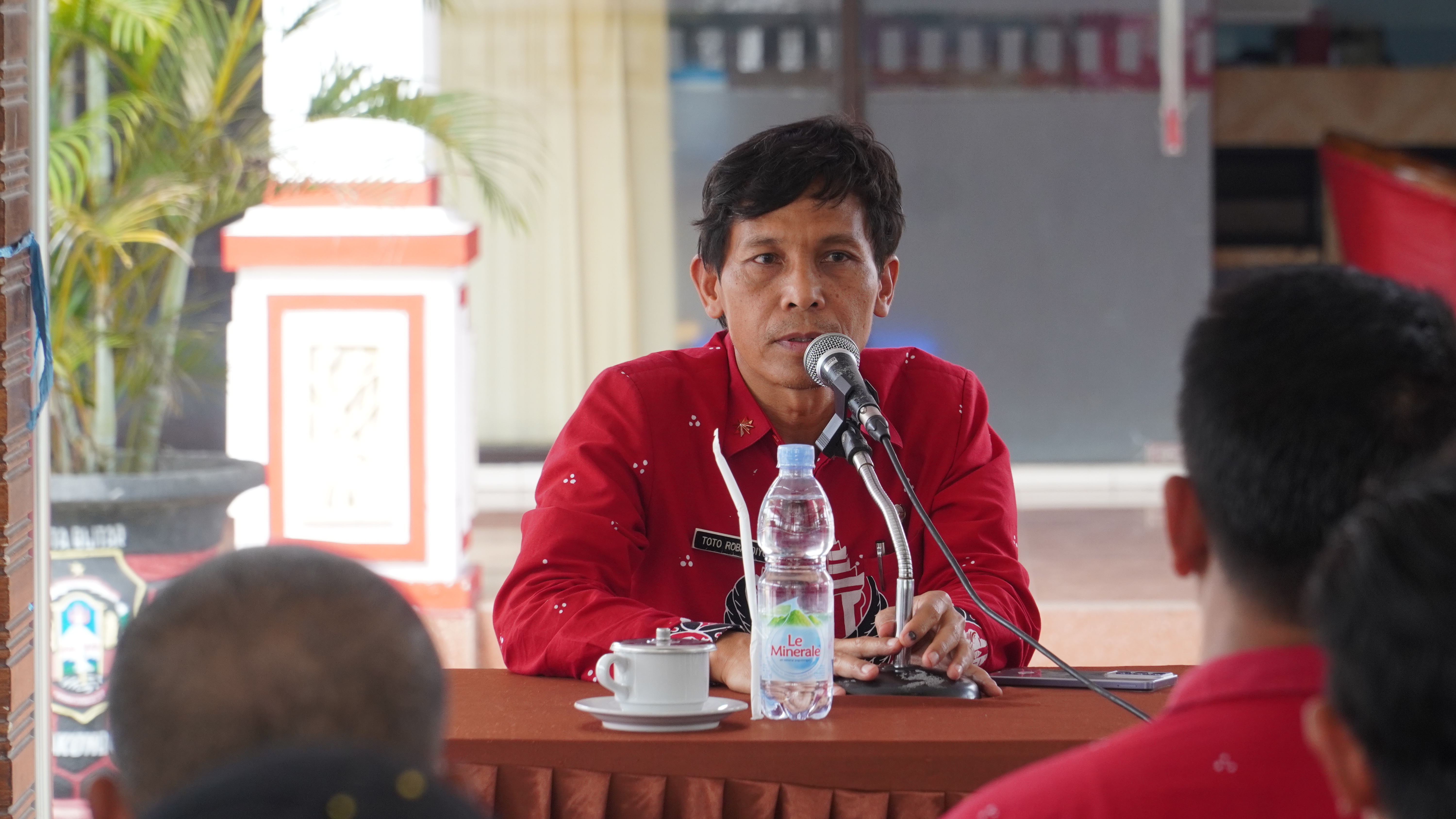 20 Mei 2025 - Pembukaan Sosialisasi Bahaya Miras dan Narkoba di Balai Kelurahan Pakunden